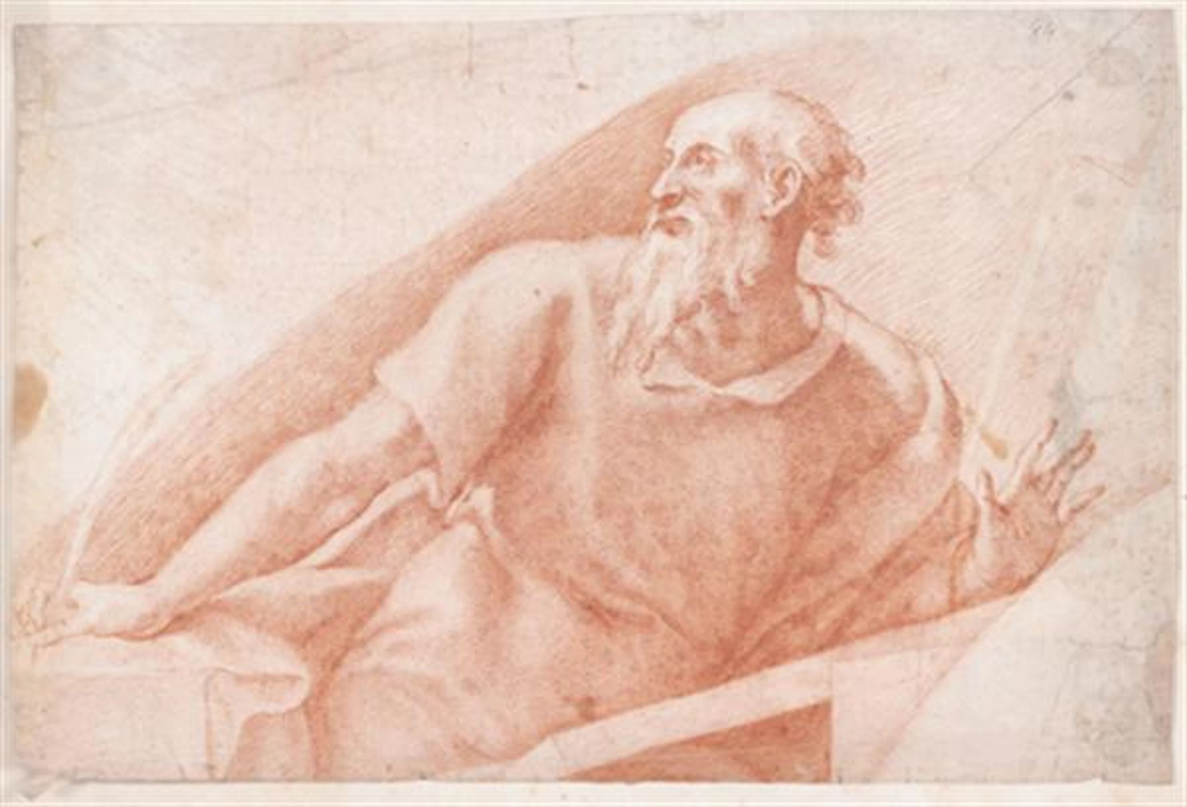 Girolamo MUZIANO (Acqua Fredda 1528 - Rome 1592) Etude pour un