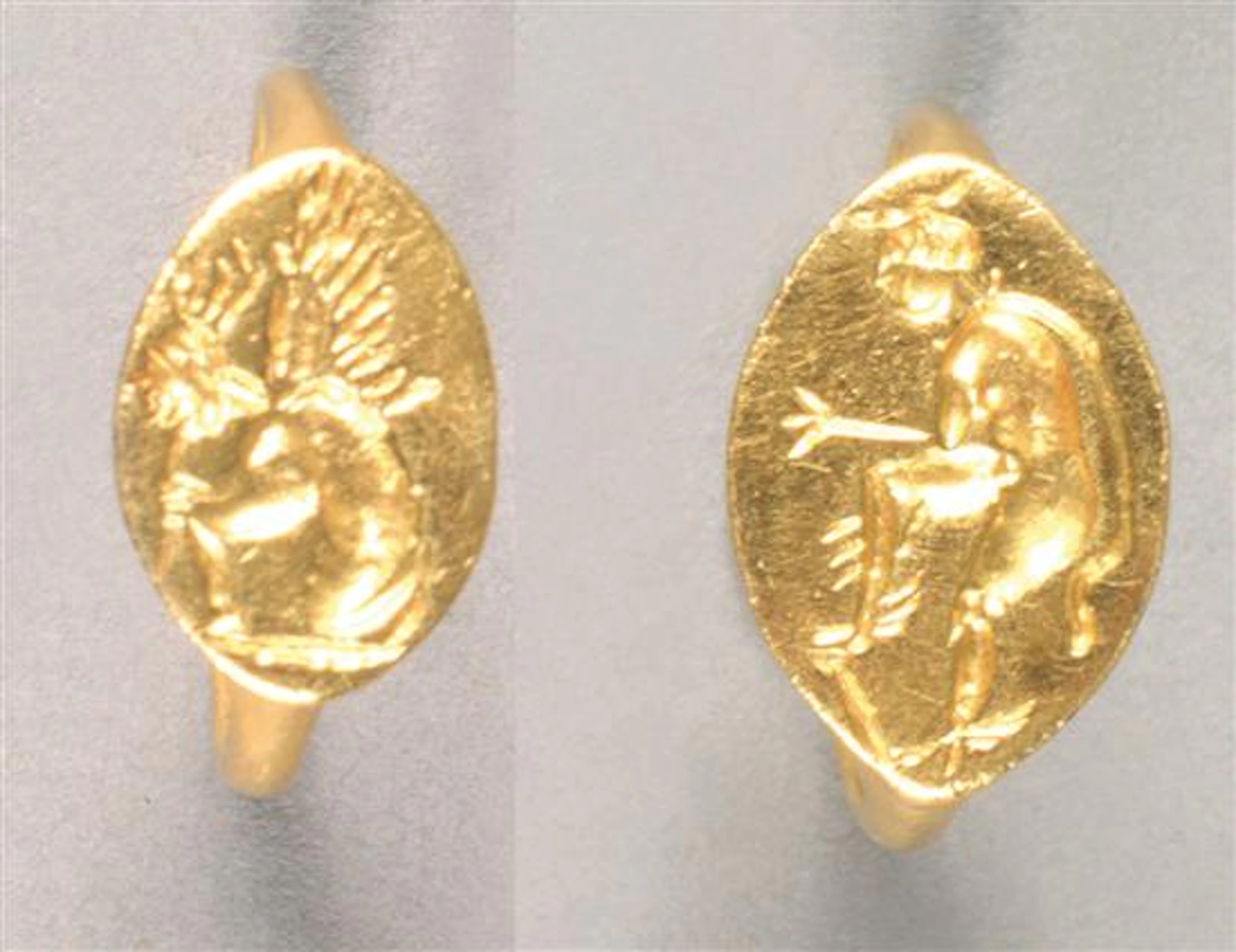 deux bagues or