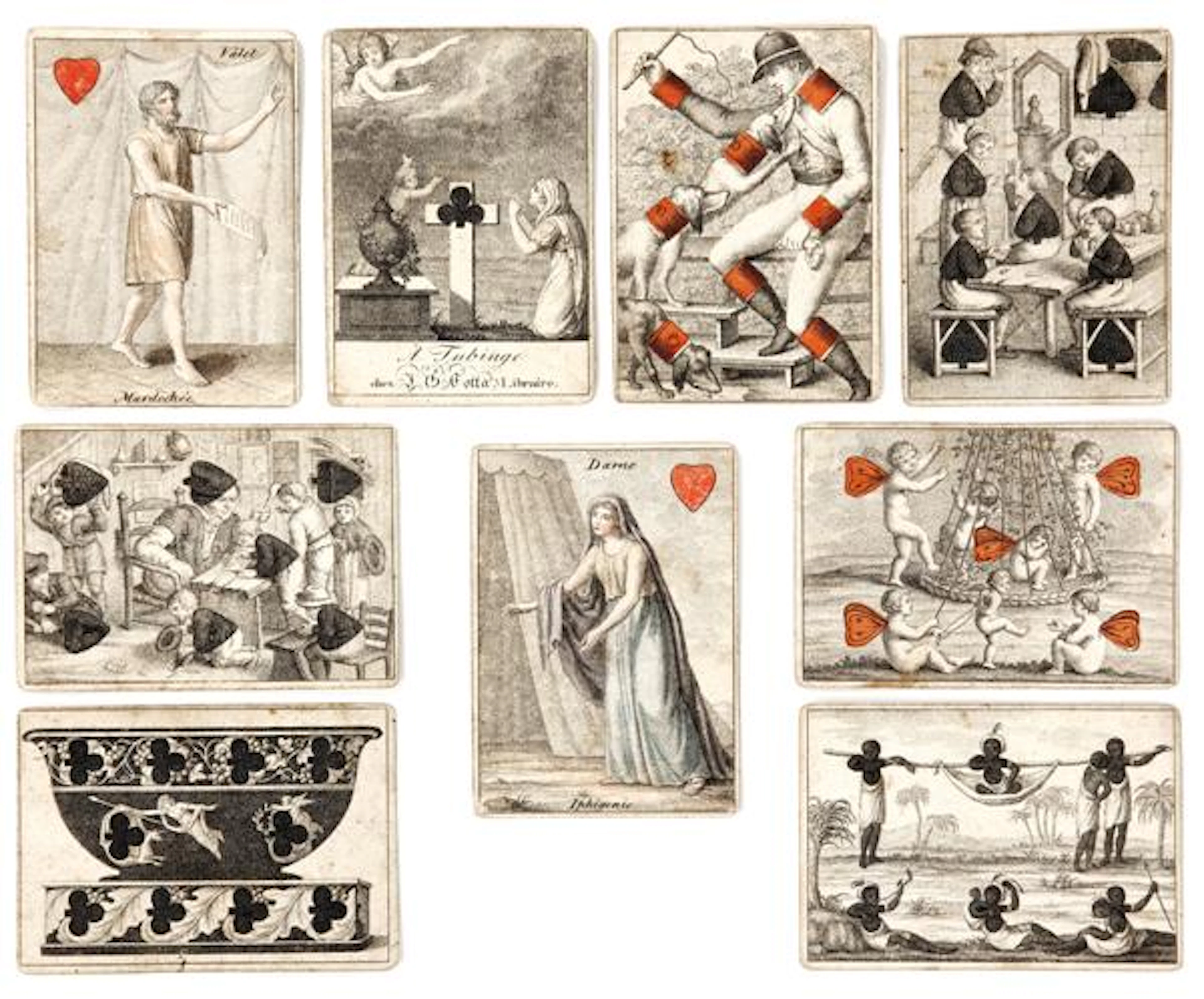 JEU DE COTTA "Antiquité classique" J.-G. Cotta