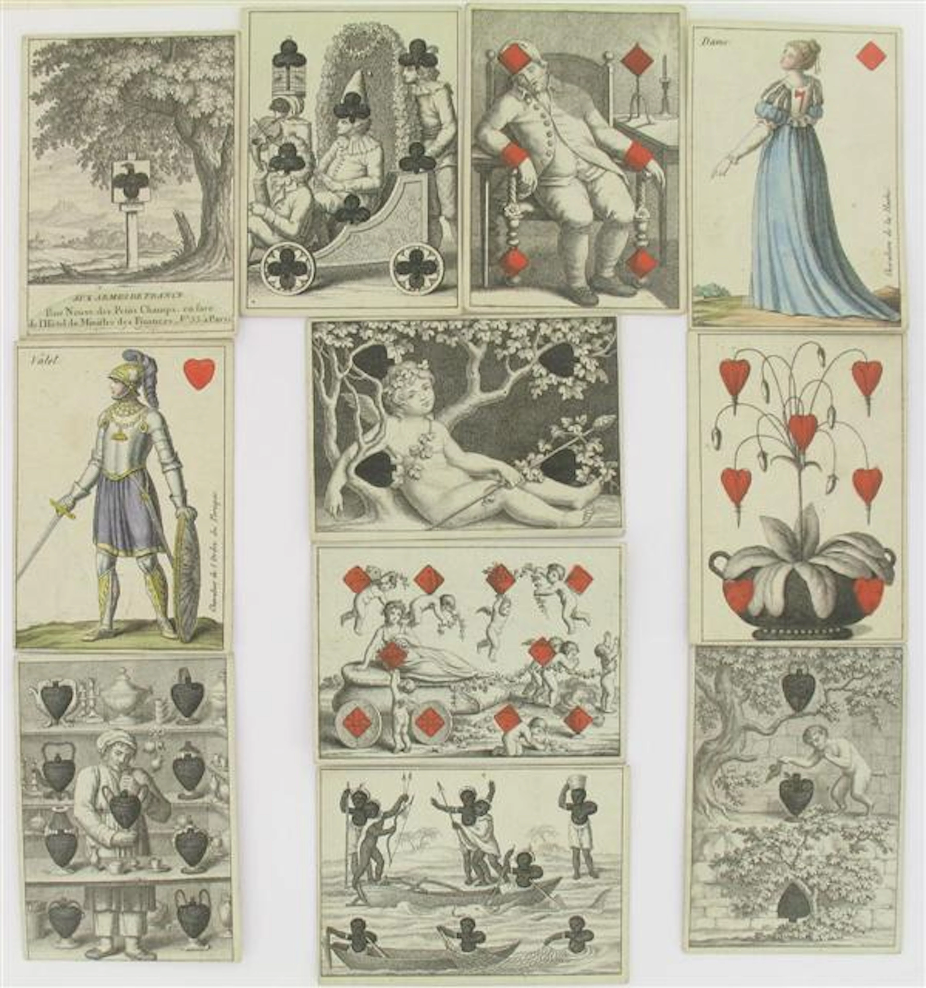 JEU DE COTTA DES ORDRES DE CHEVALERIE J.G. Cotta