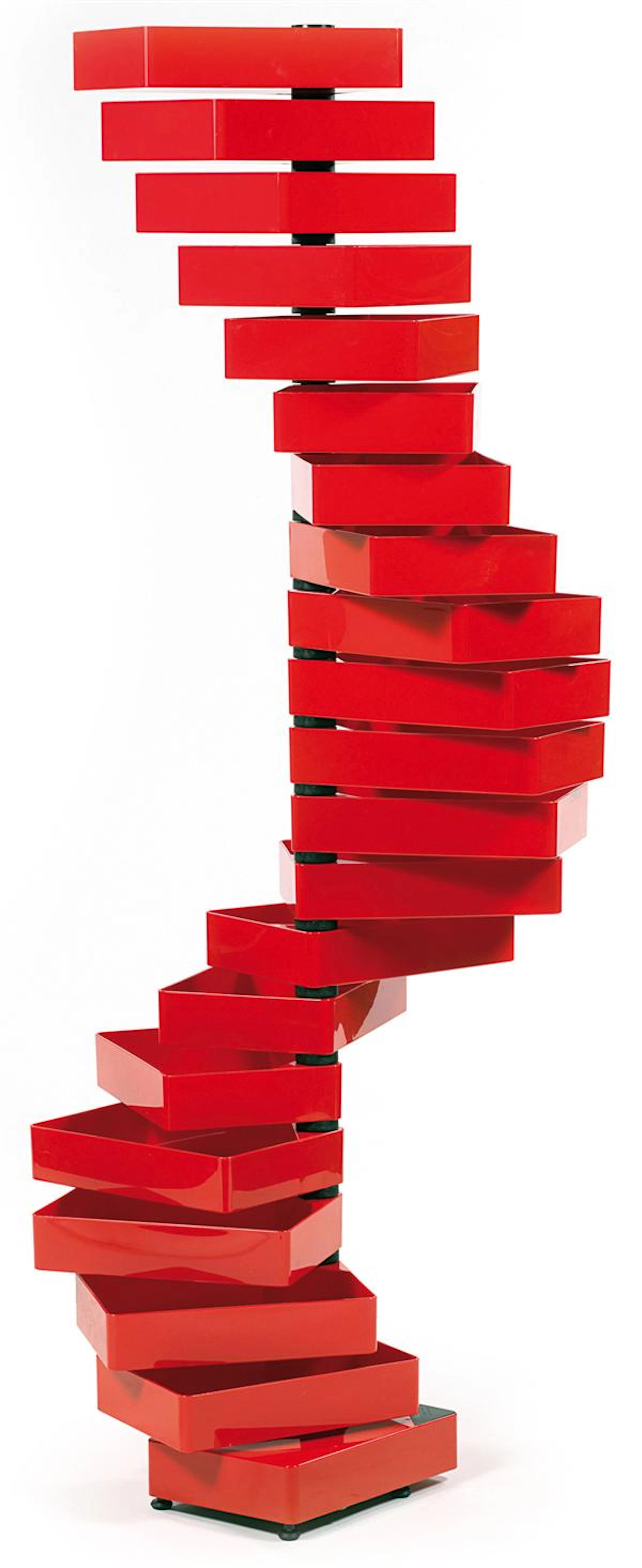 Shiro KURAMATA (1934-1991) Meuble colonne "Revolving cabinet"