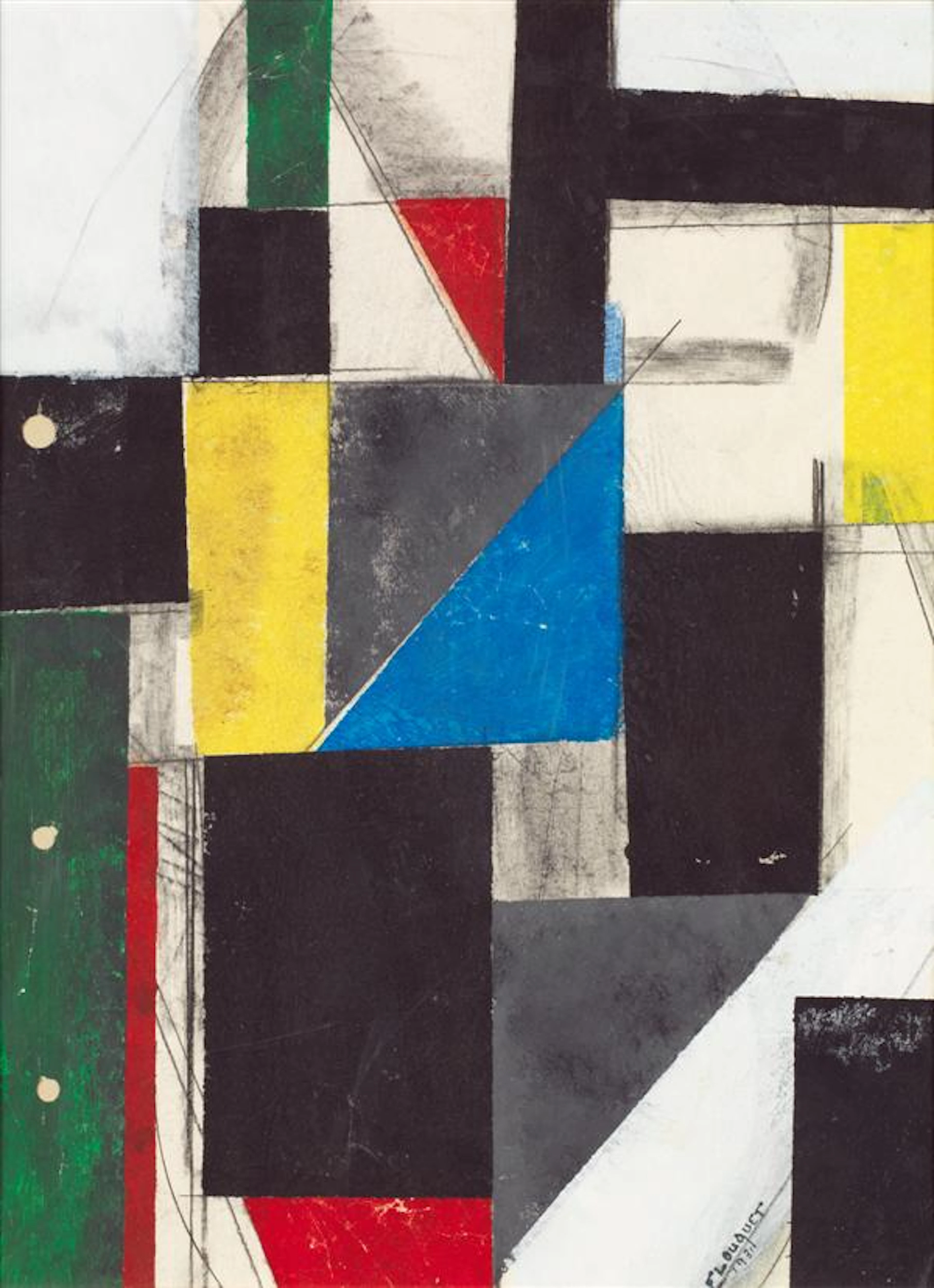 Pierre-Louis Flouquet (1900-1967) Composition