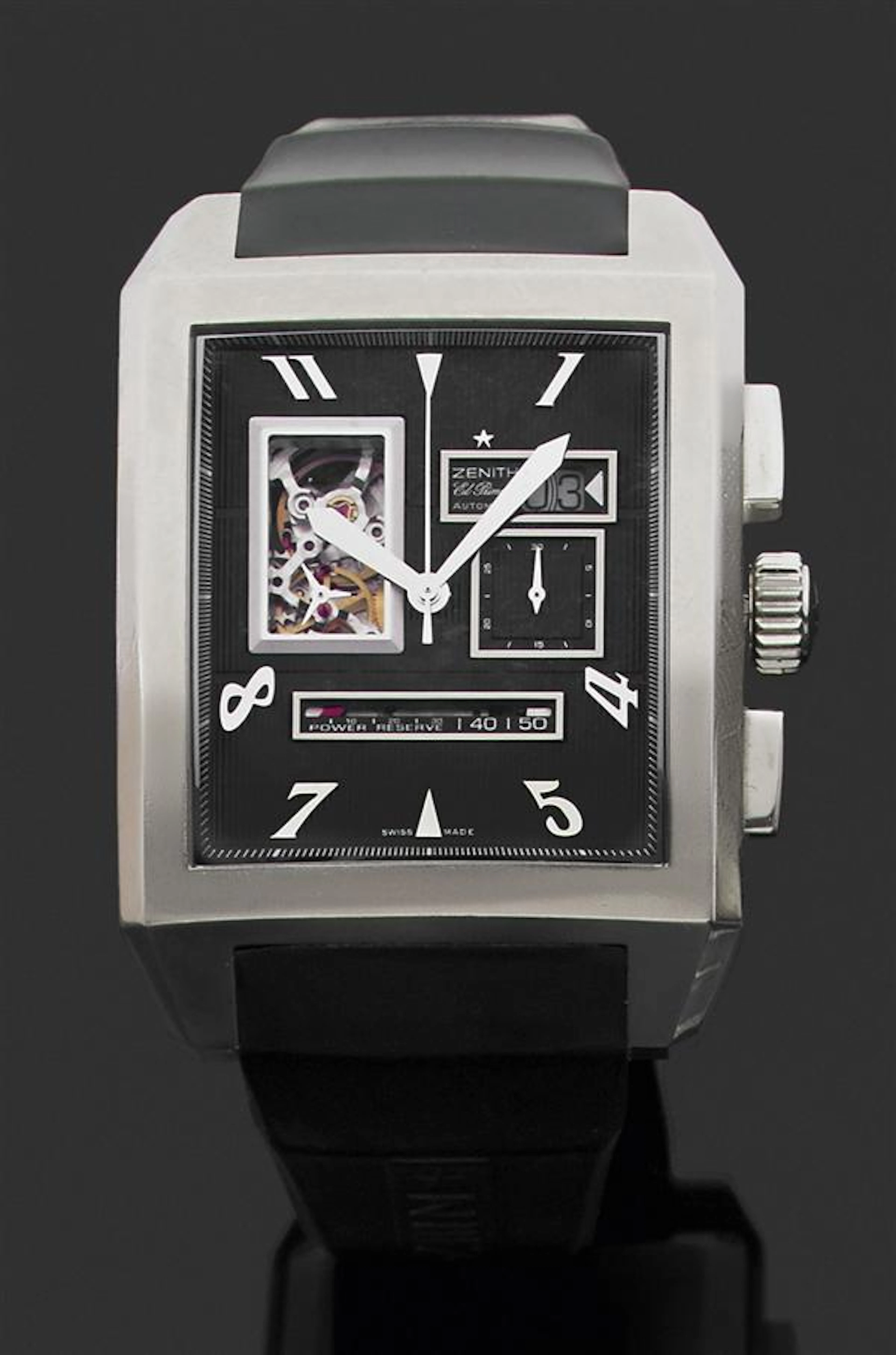 ZéNITH MEGA PORT ROYAL OPEN GRANDE DATE SÉRIE CONTEMPORAINE Montre
