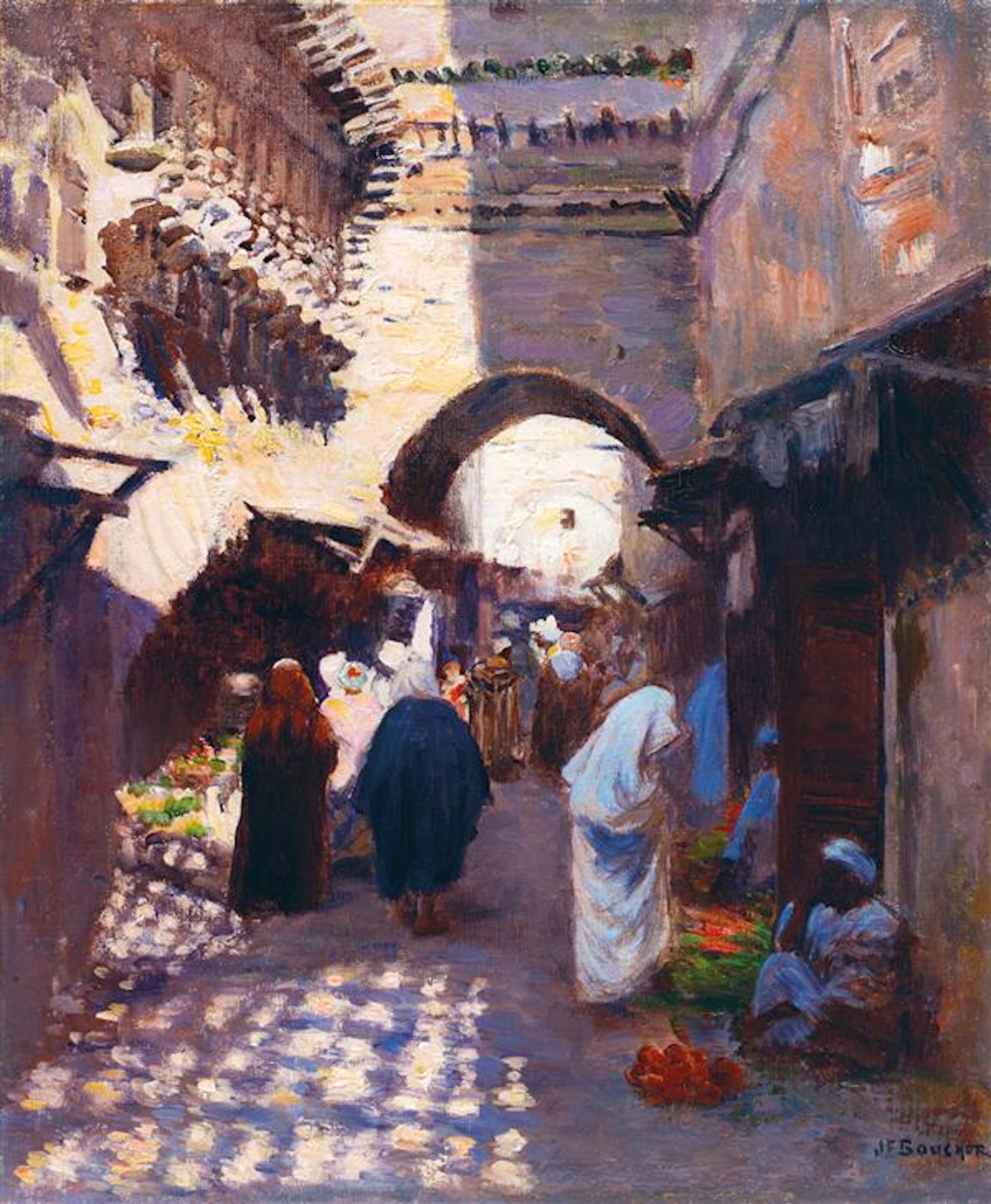 JOSEPH-FÉLIX BOUCHOR (1853-1937) FÈS