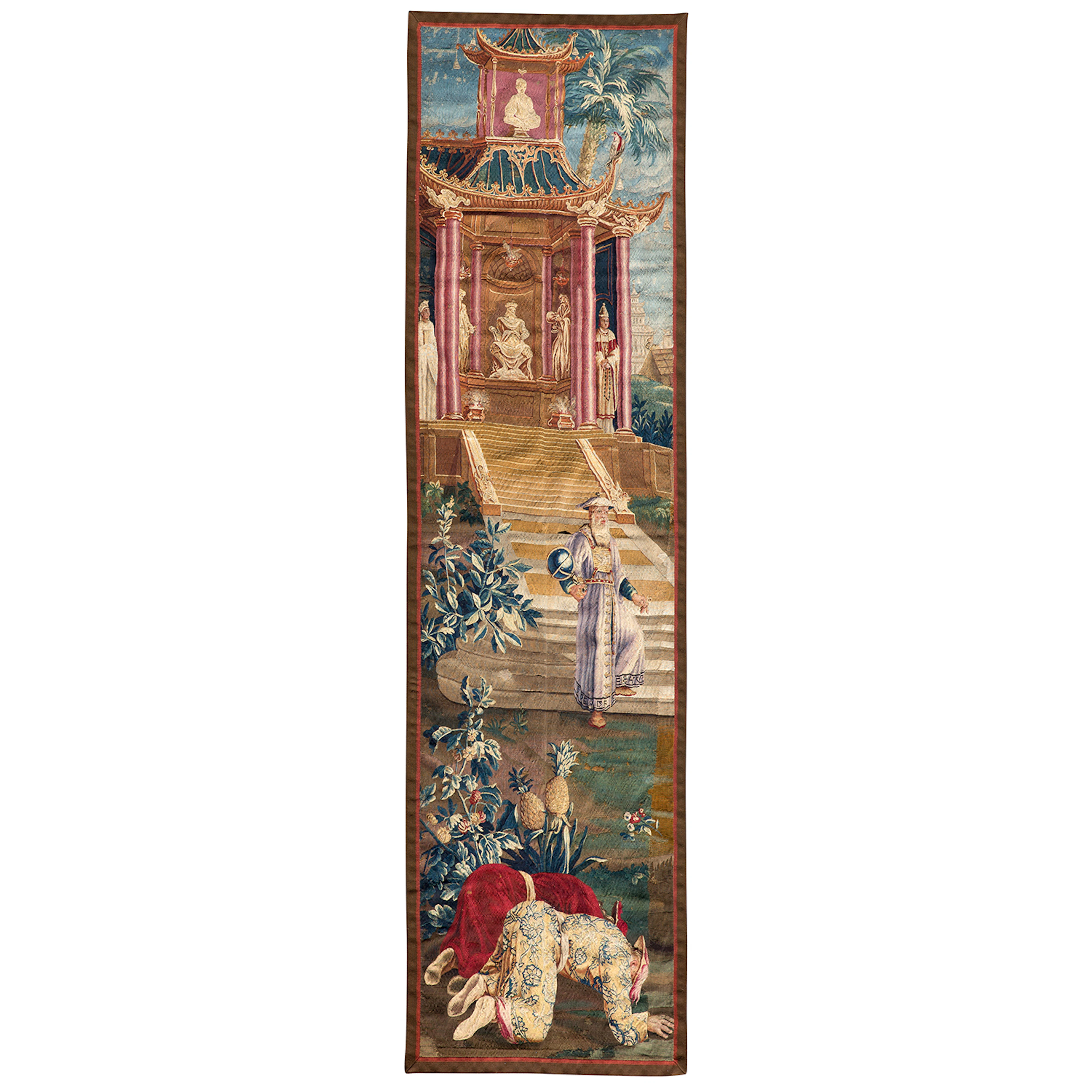 TAPISSERIE "L'EMPEREUR EN VOYAGE" TIR�E DE LA TENTURE DE