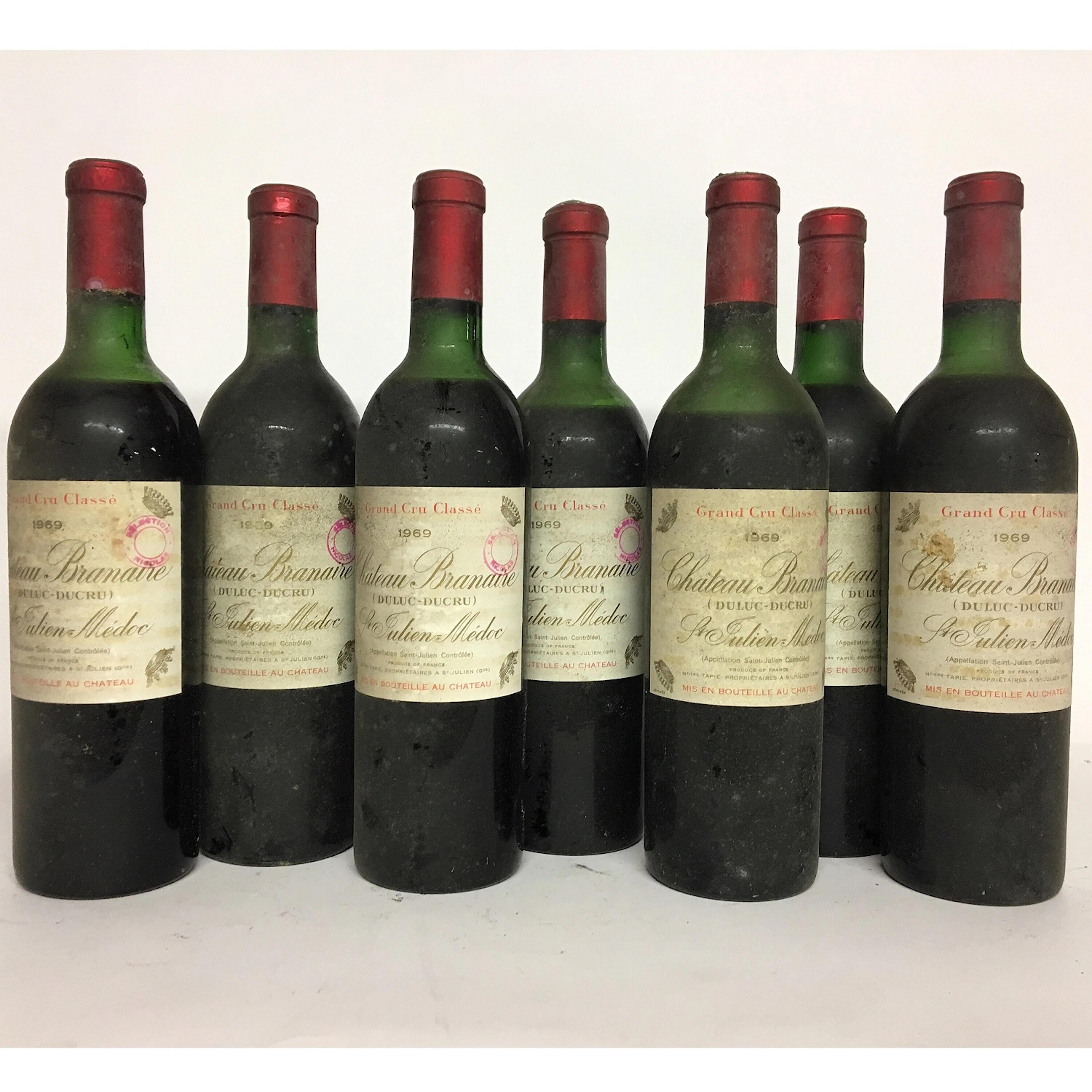 7 bouteilles Ch�teau BRANAIRE-DUCRU