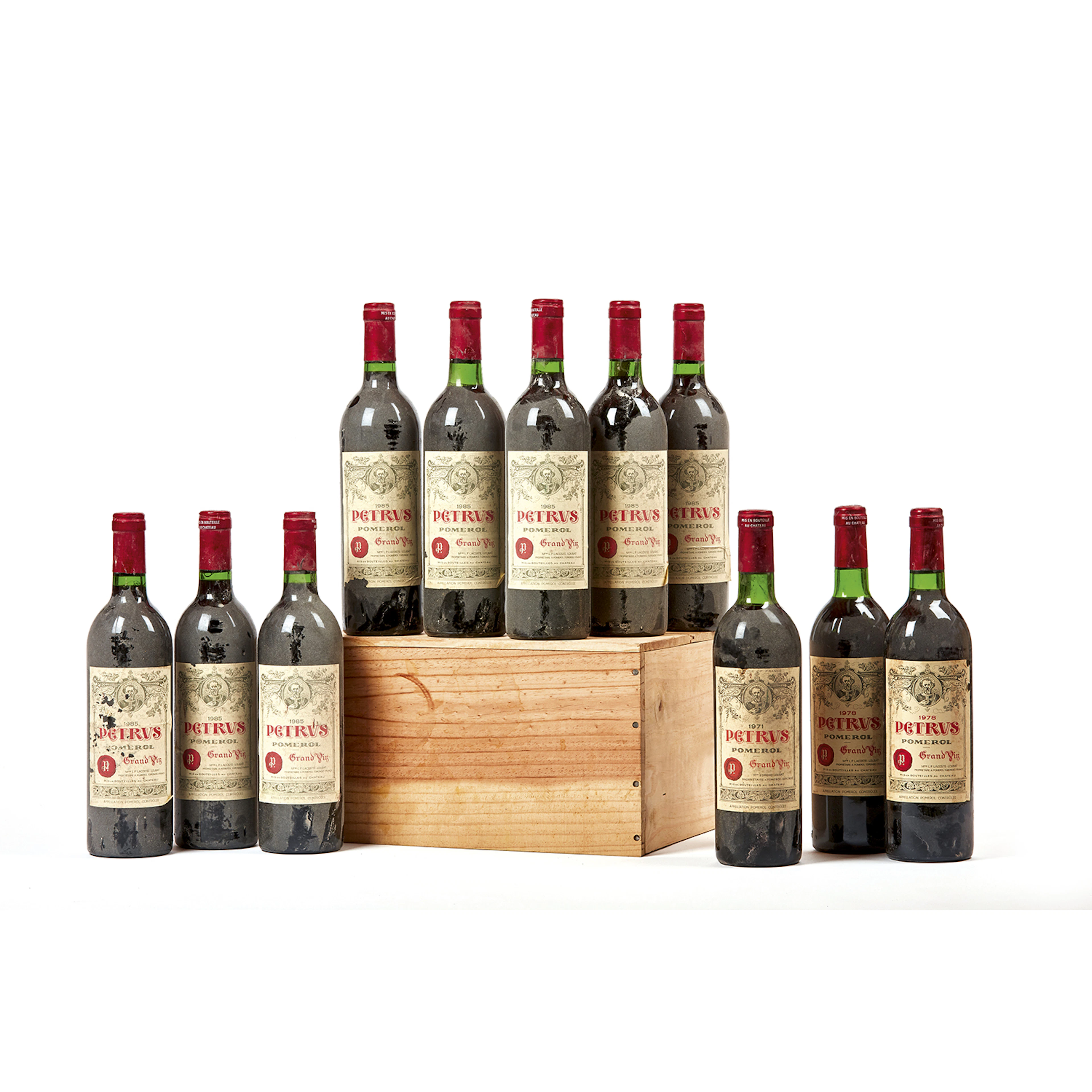 8 bouteilles PETRUS