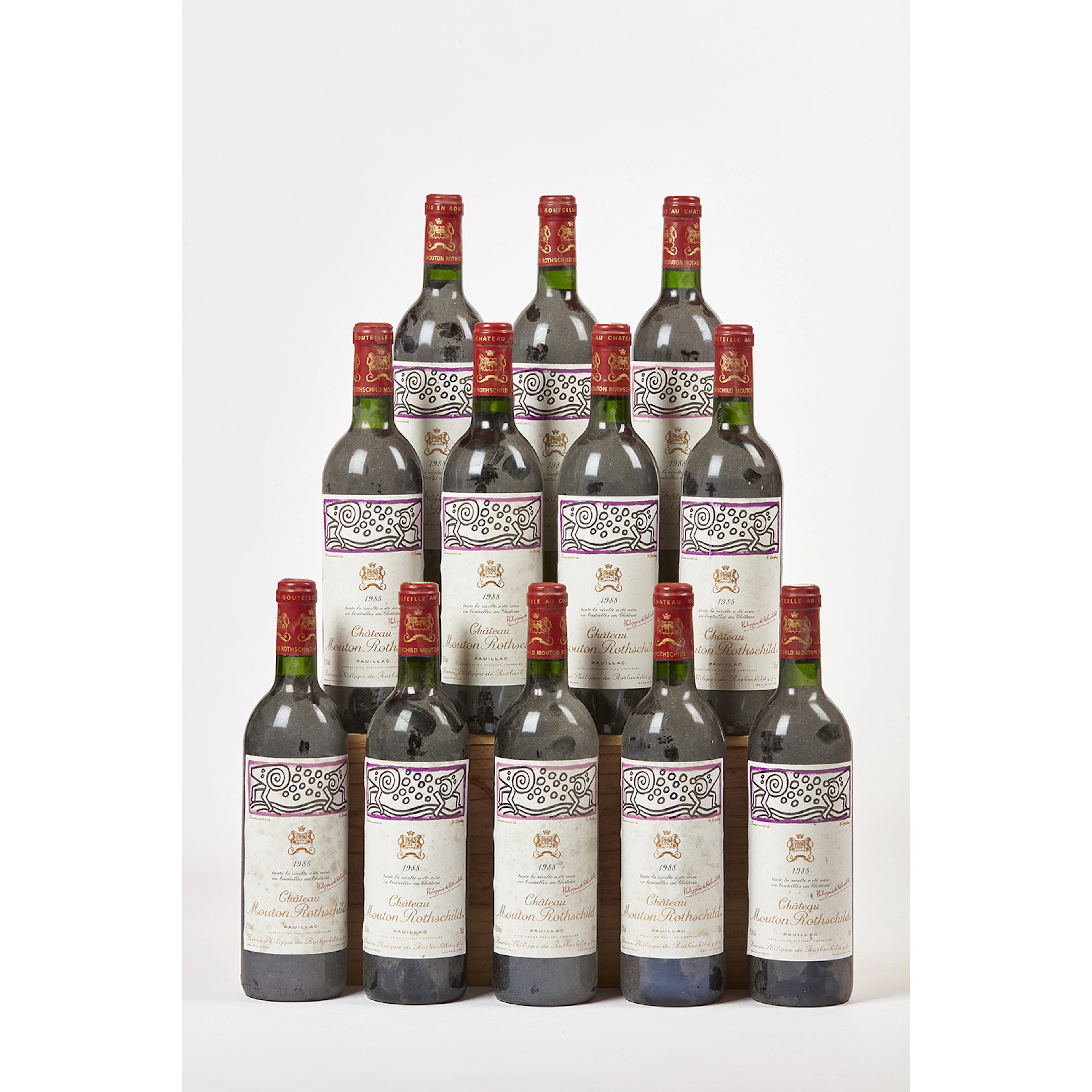 12 bouteilles Ch�teau MOUTON-ROTHSCHILD