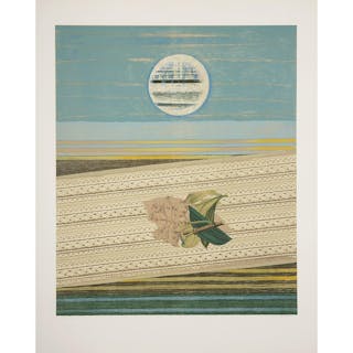 Max ERNST (1891-1976) D'APRES Mer et soleil, 1974 Lithographie en