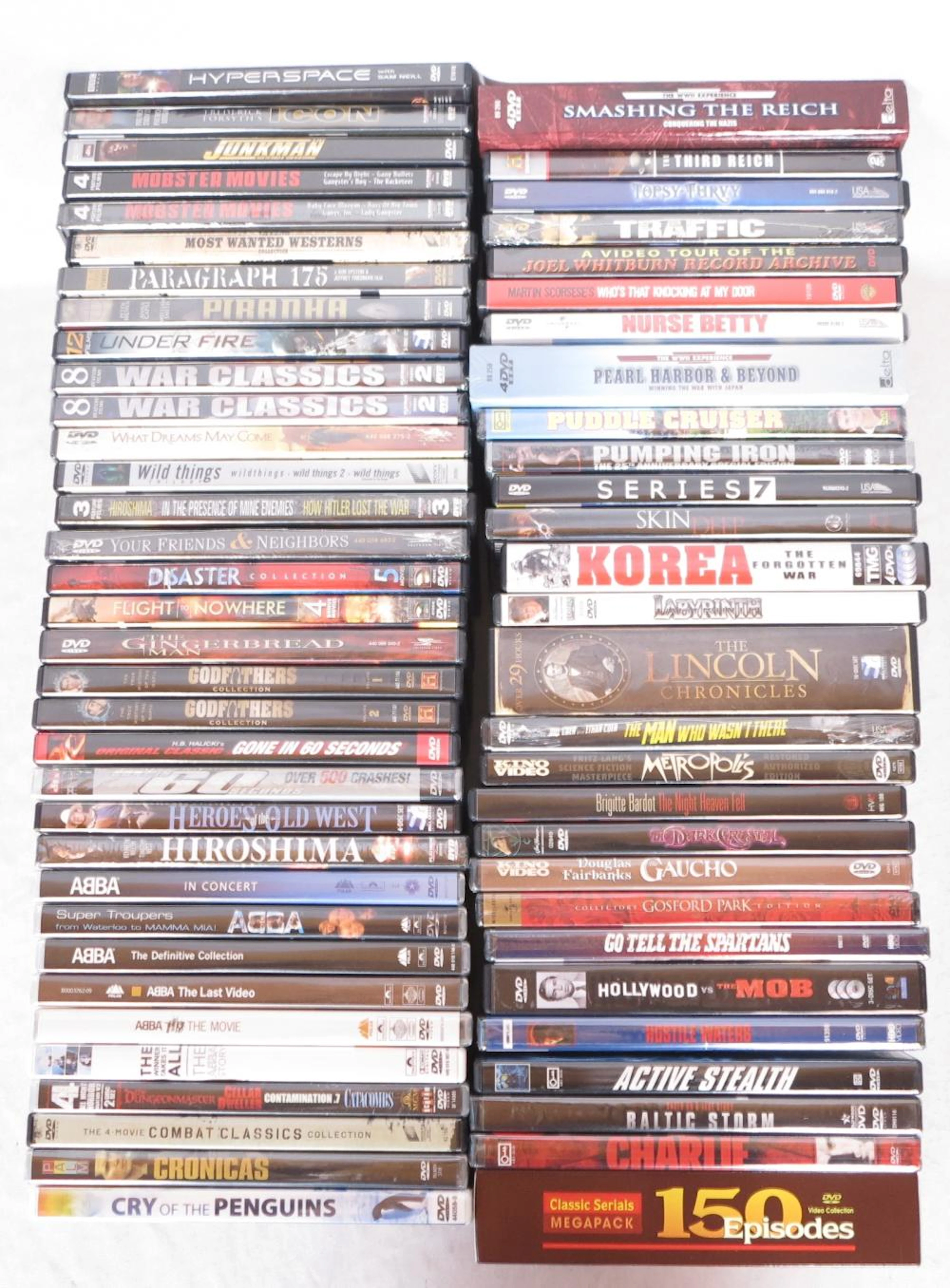 Large Group of (62) DVD Movies