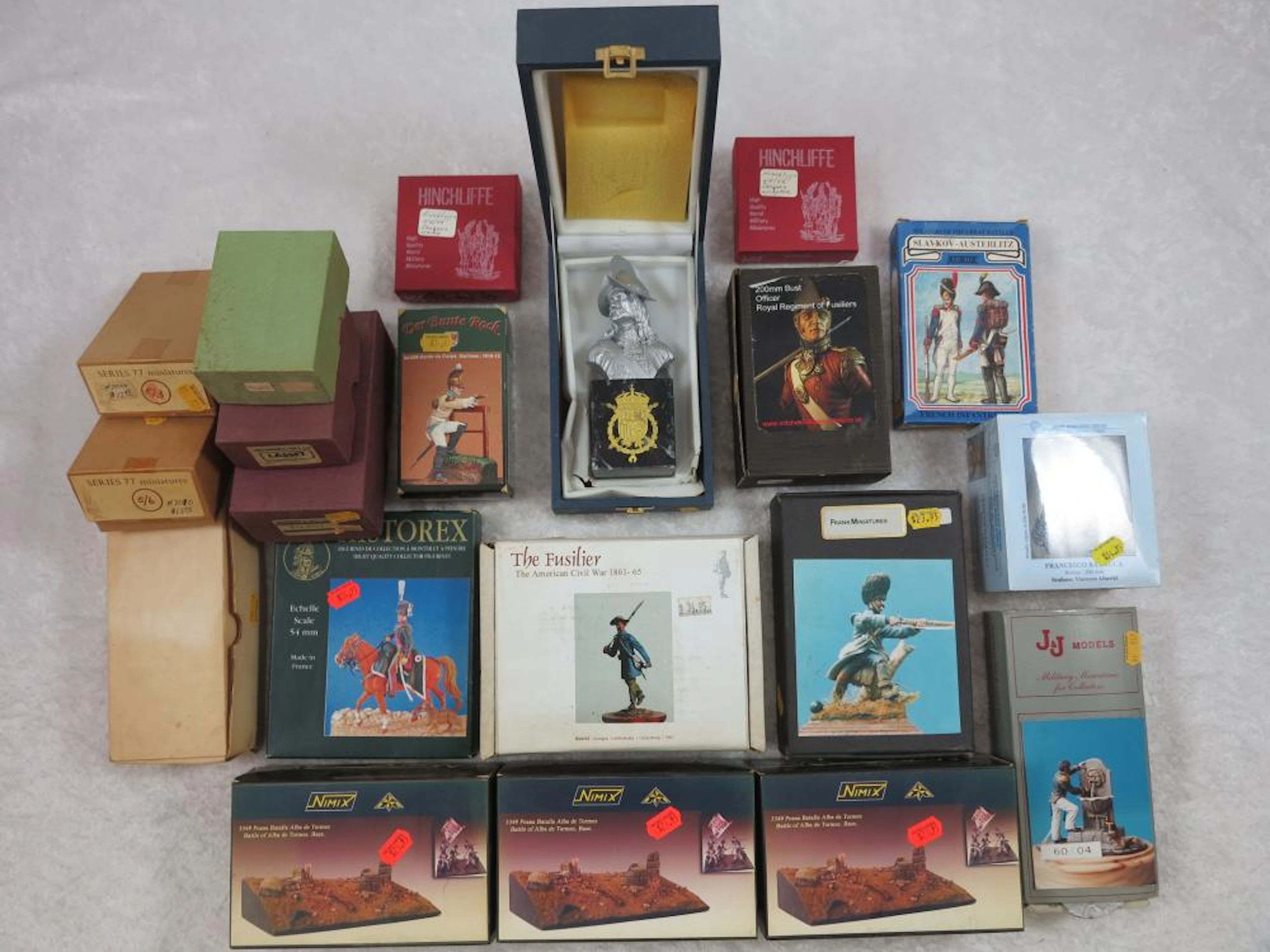 Lot of (20) Military Model Figure & Accessory Kits