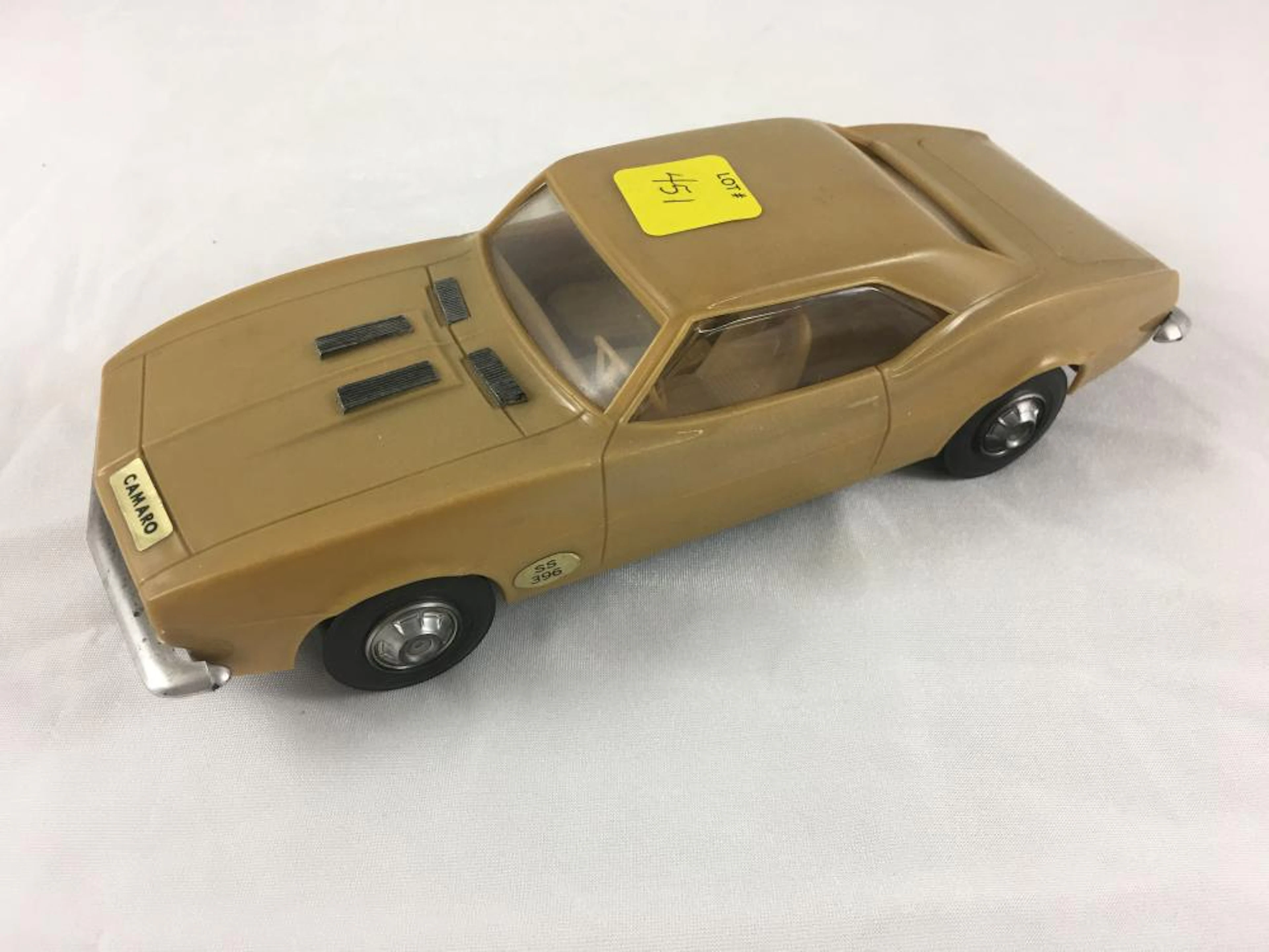 PROCESSED PLASTICS CO, DEALER MODEL PROMO CAR, CAMARO SS 396