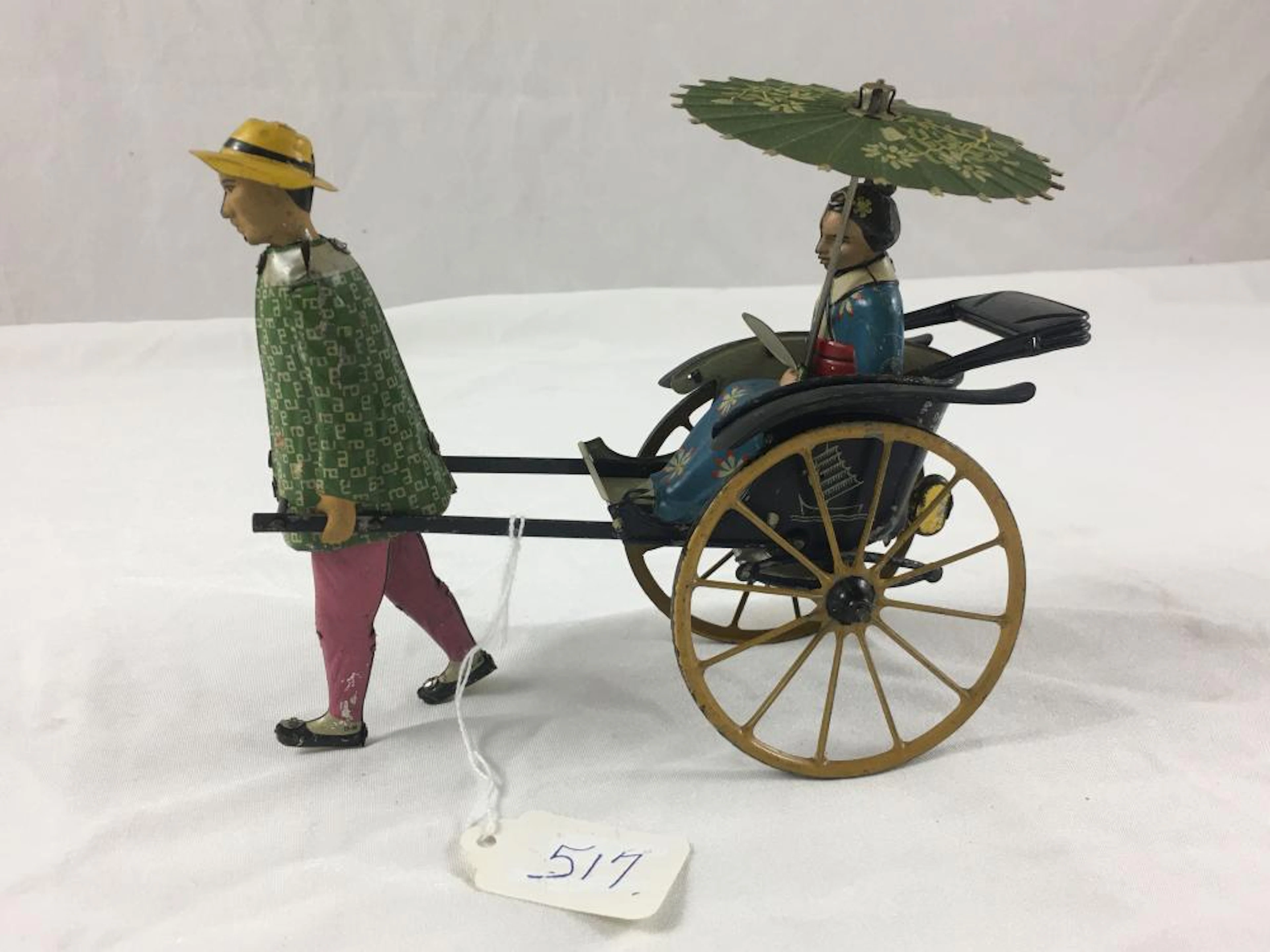 LEHMANN RICKSHAW PULLED BY COOLIE CART