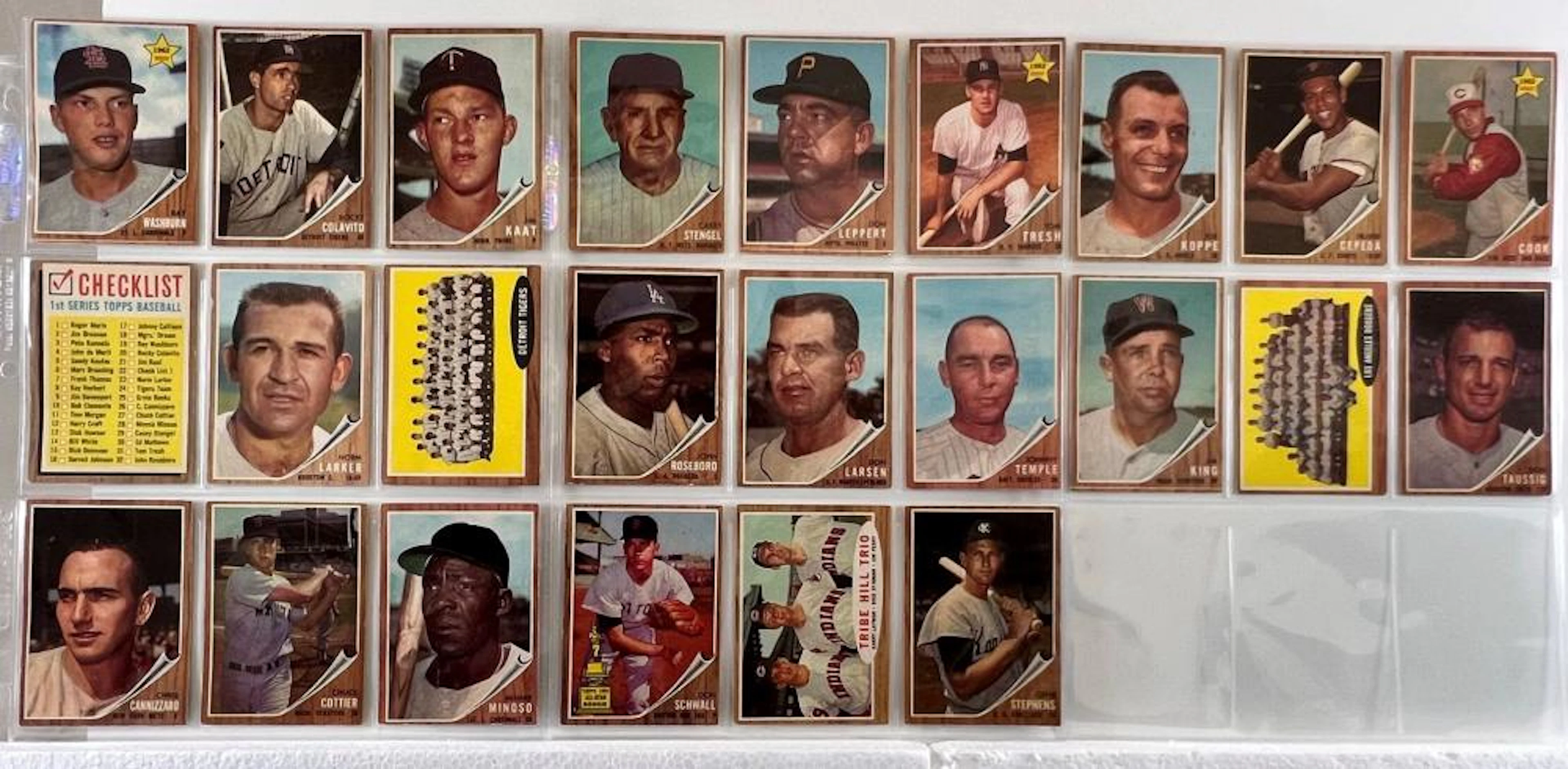 1962 Topps Baseball