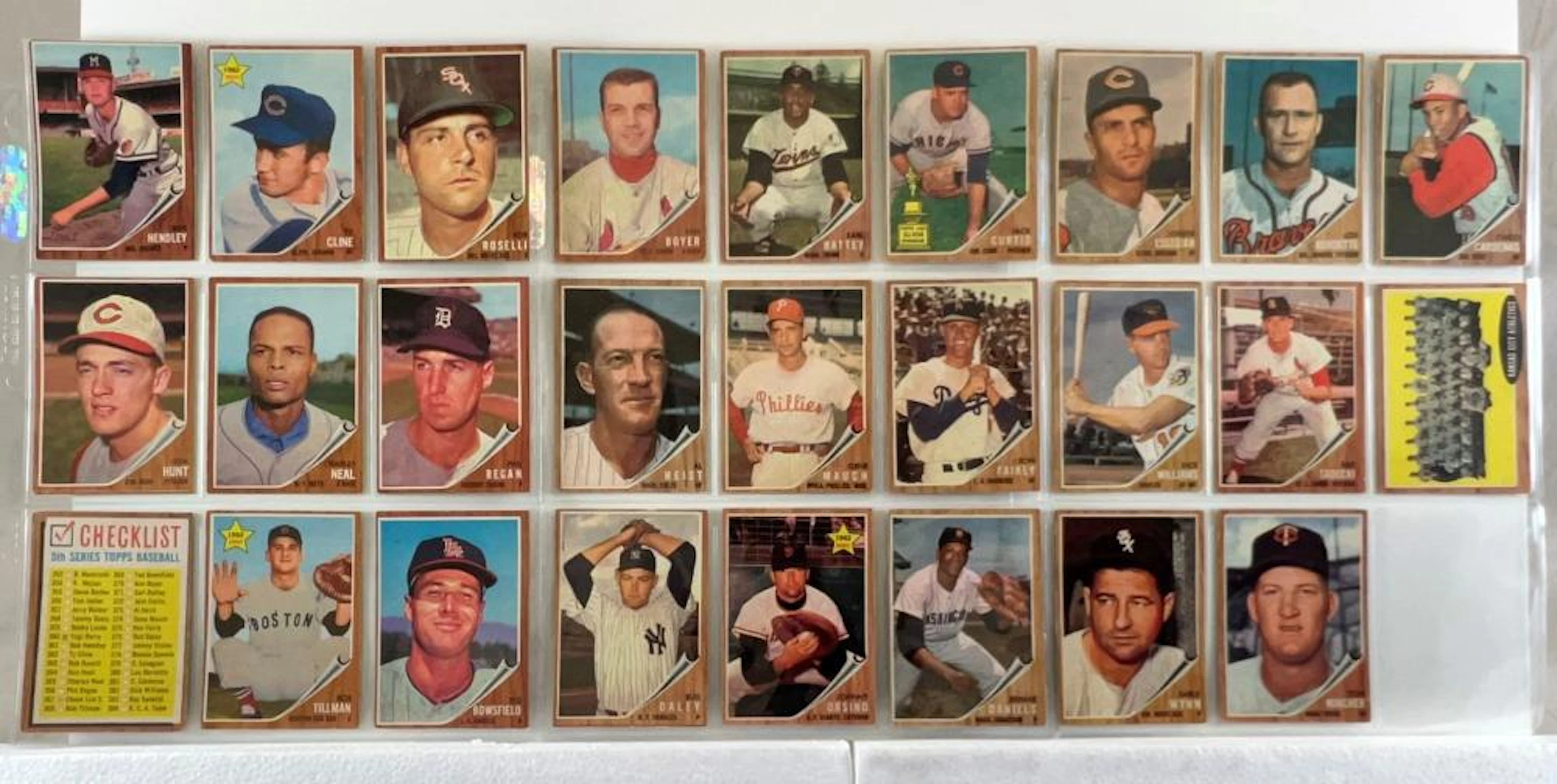 1962 Topps Baseball