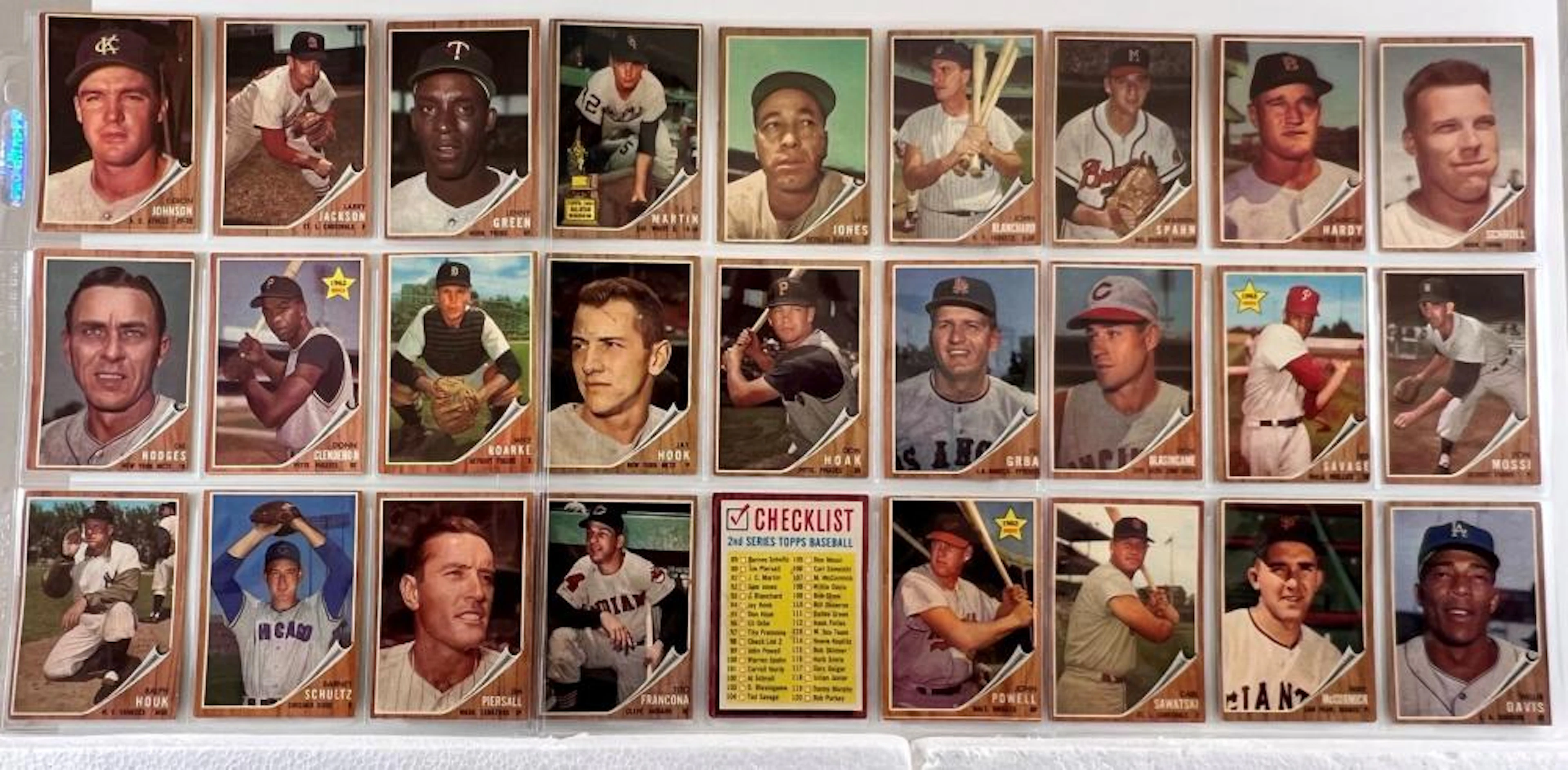 1962 Topps Baseball
