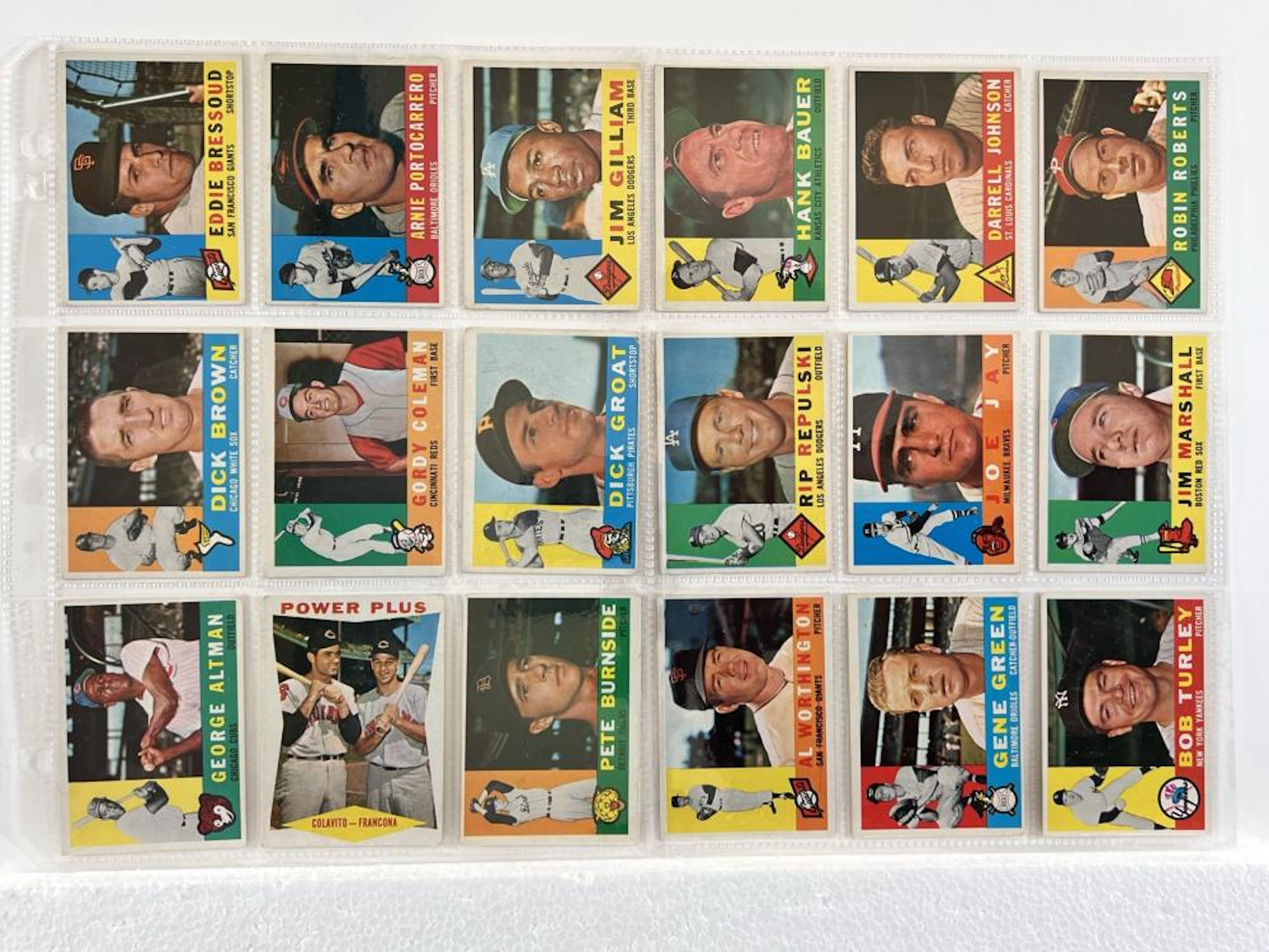 1960 Topps Baseball