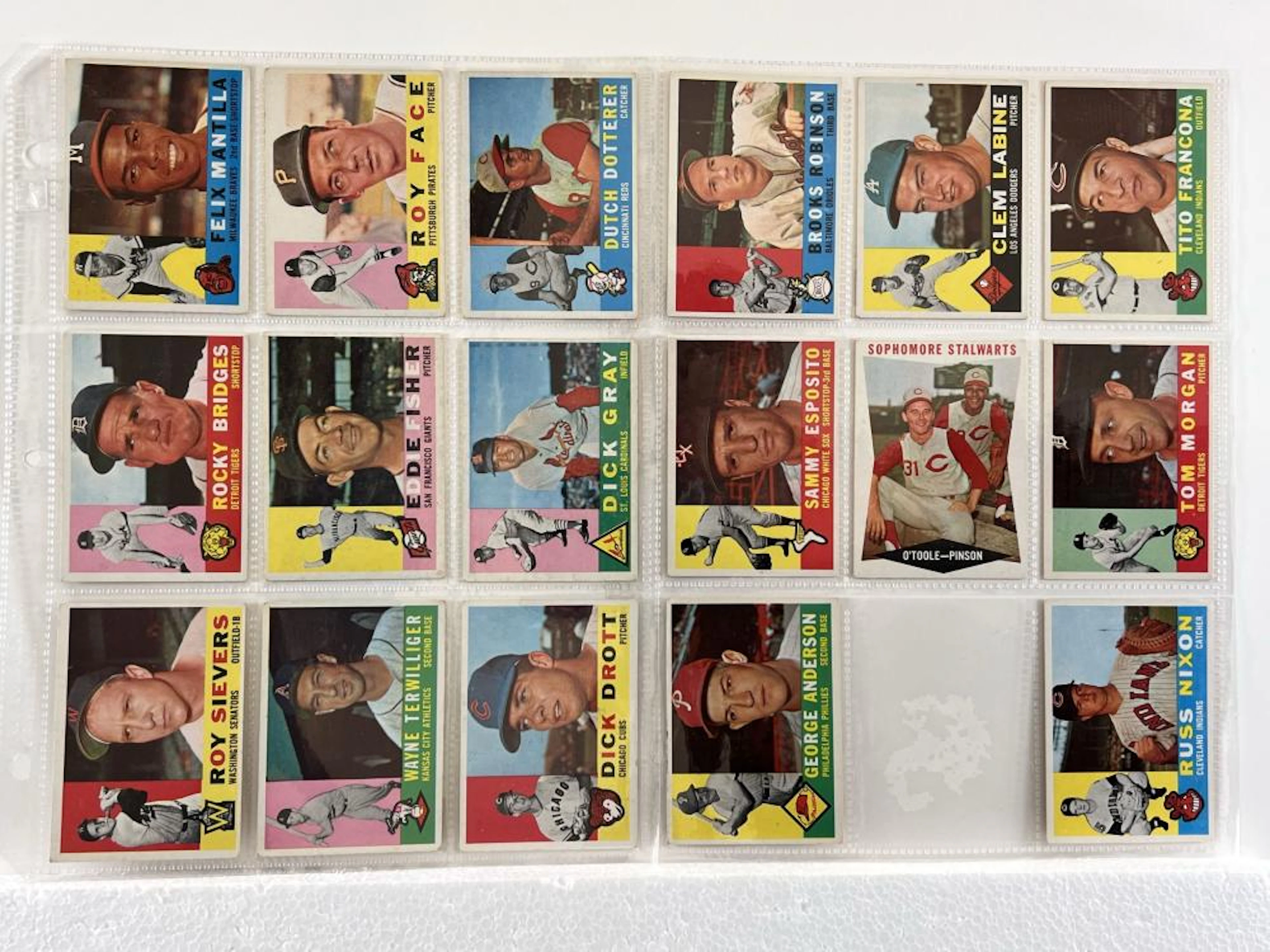 1960 Topps Baseball