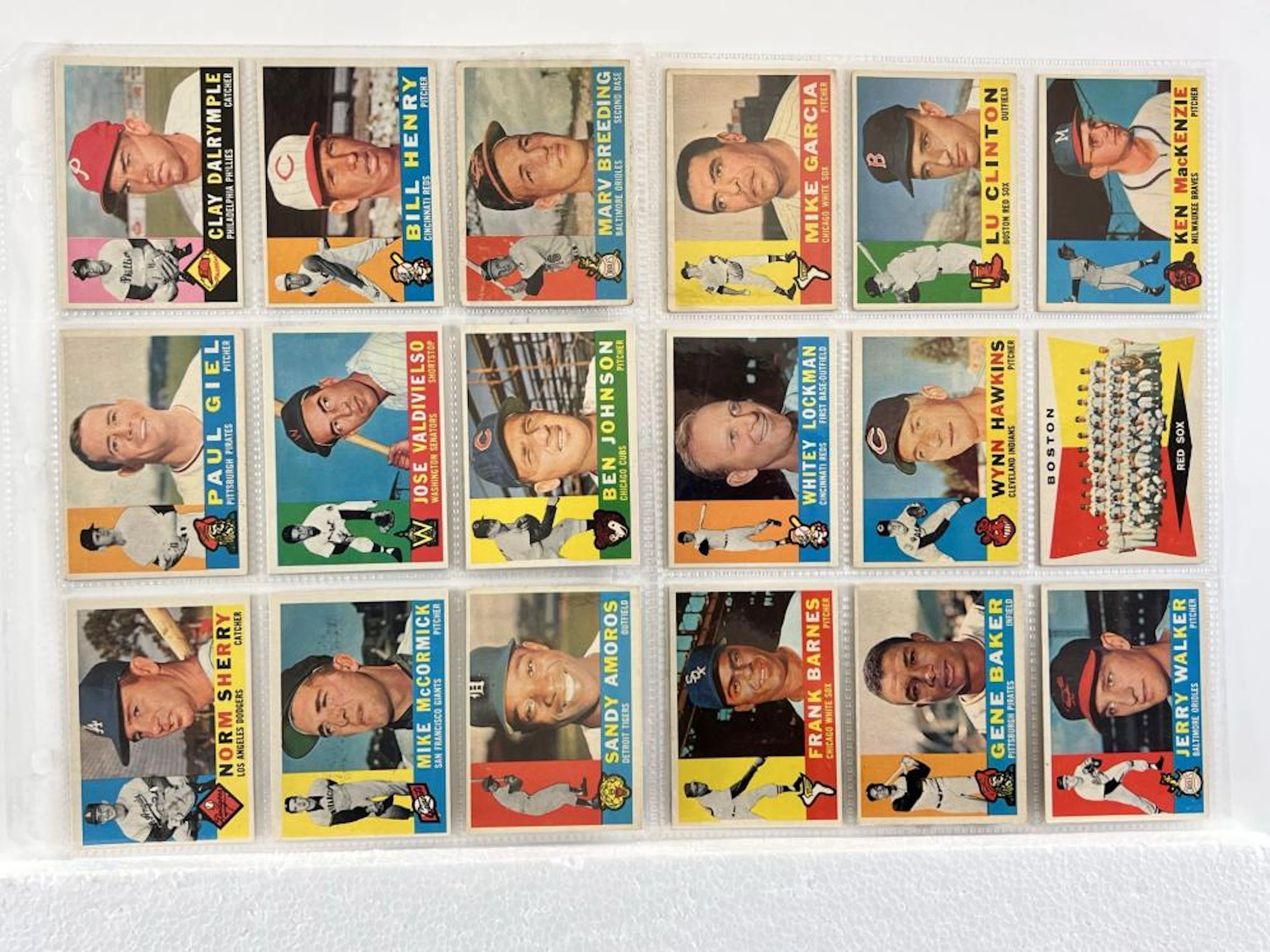 1960 Topps Baseball