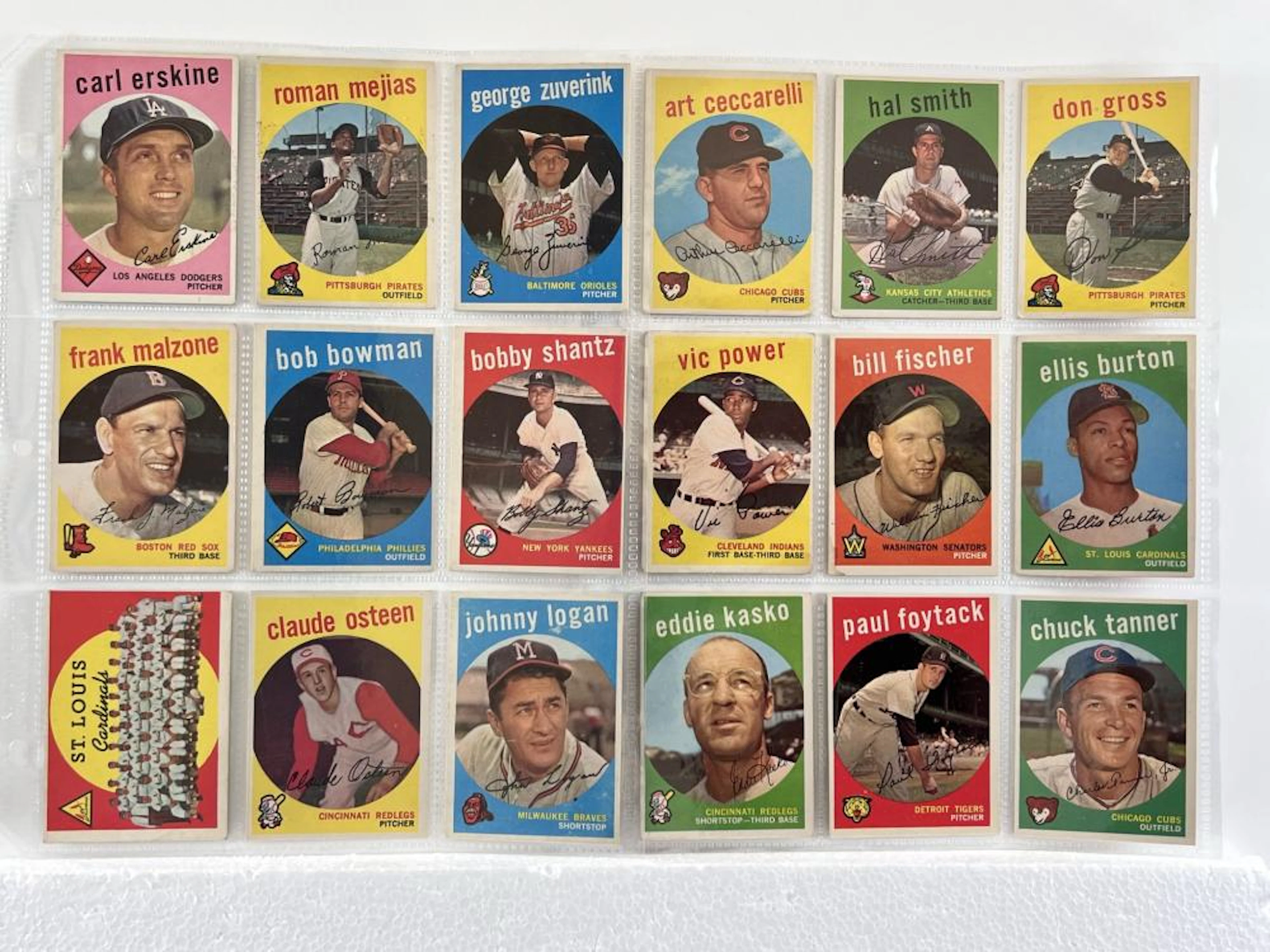 1959 Topps Baseball