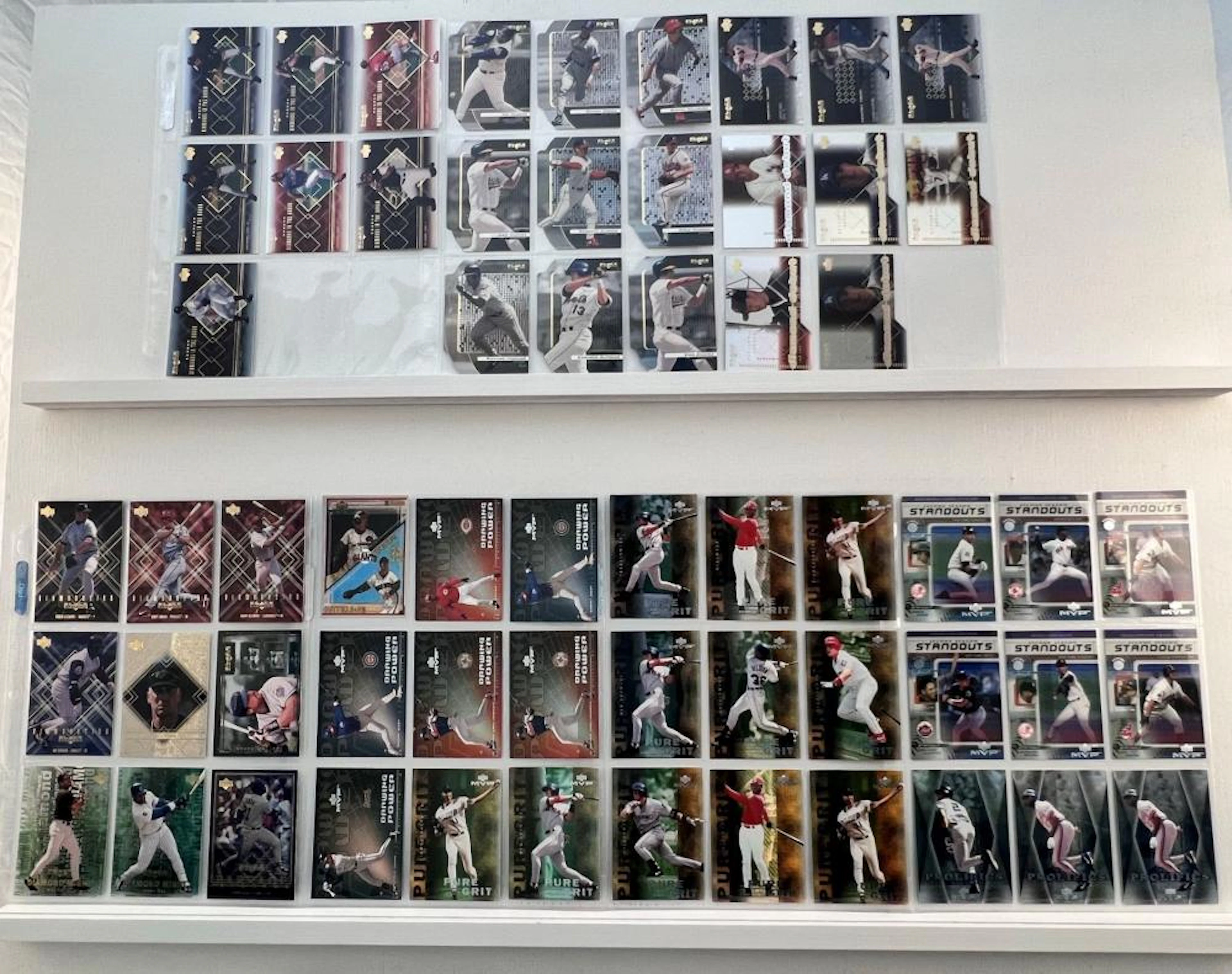 2000 Upper Deck Baseball MVP & Black Diamond Insert lot of 60 cards