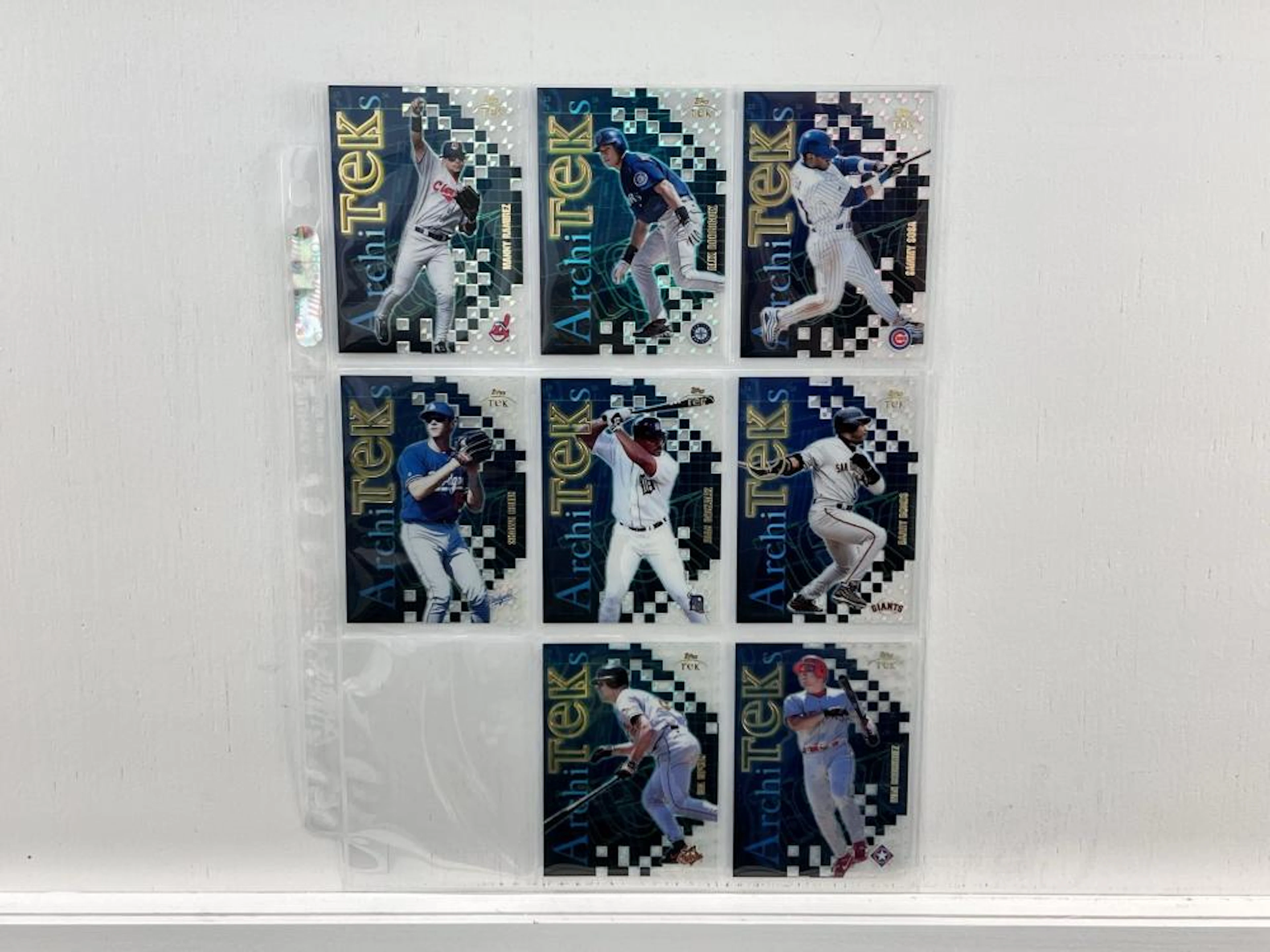 2000 Topps Baseball Archi Tek Lot of 8 Different