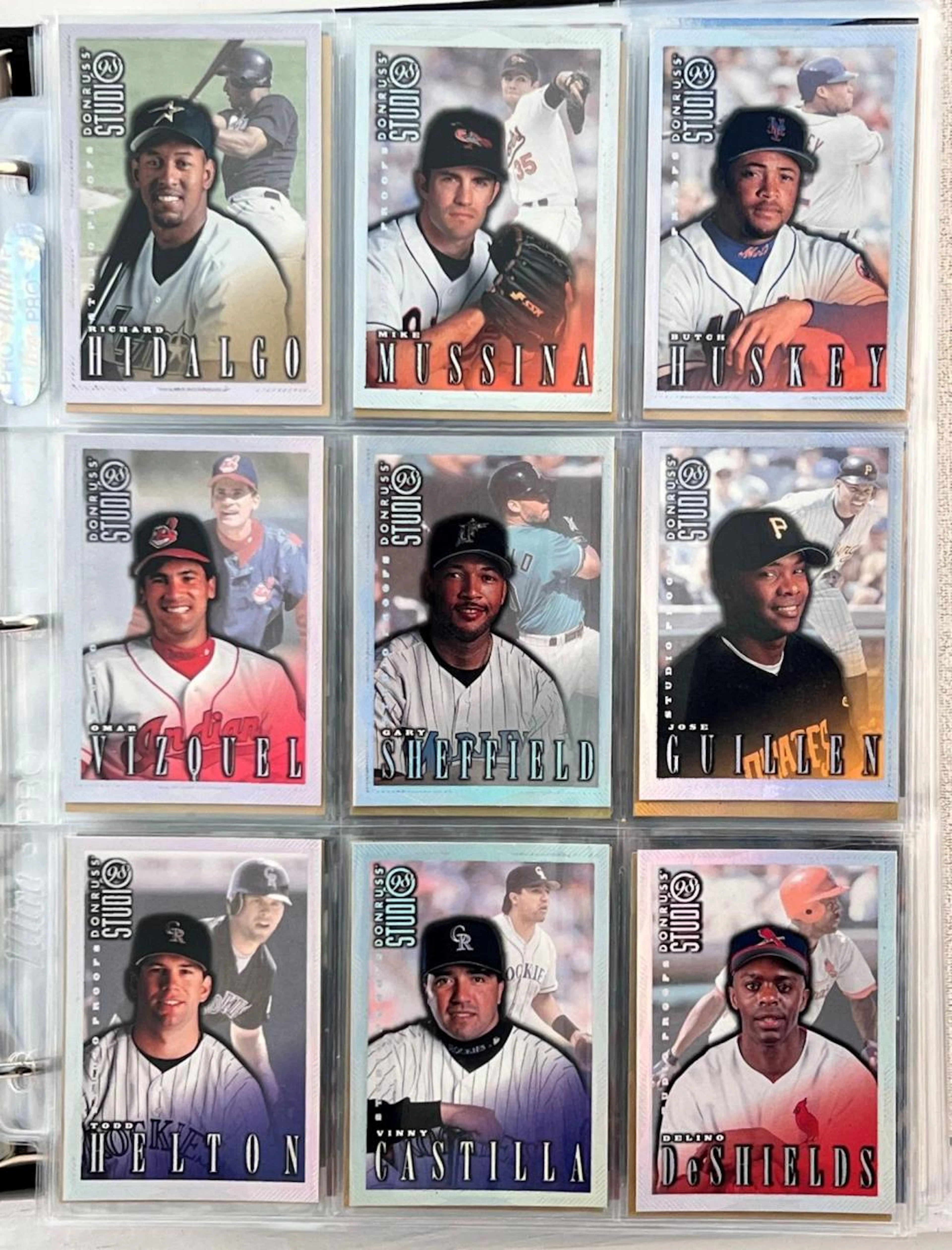 1998 Donruss Studio BB near set 218/220