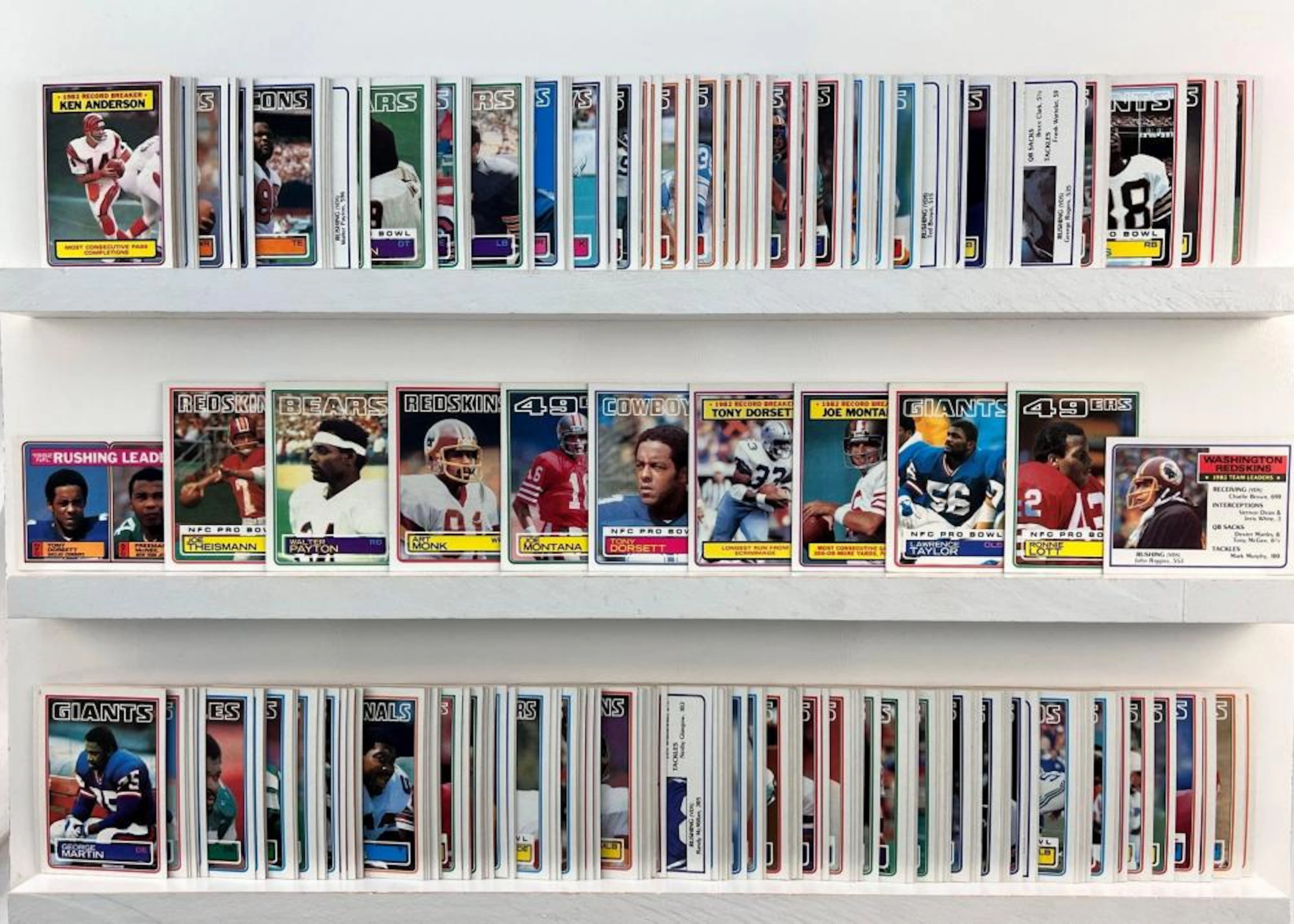 1983 Topps FB Lot of 350+ Diff