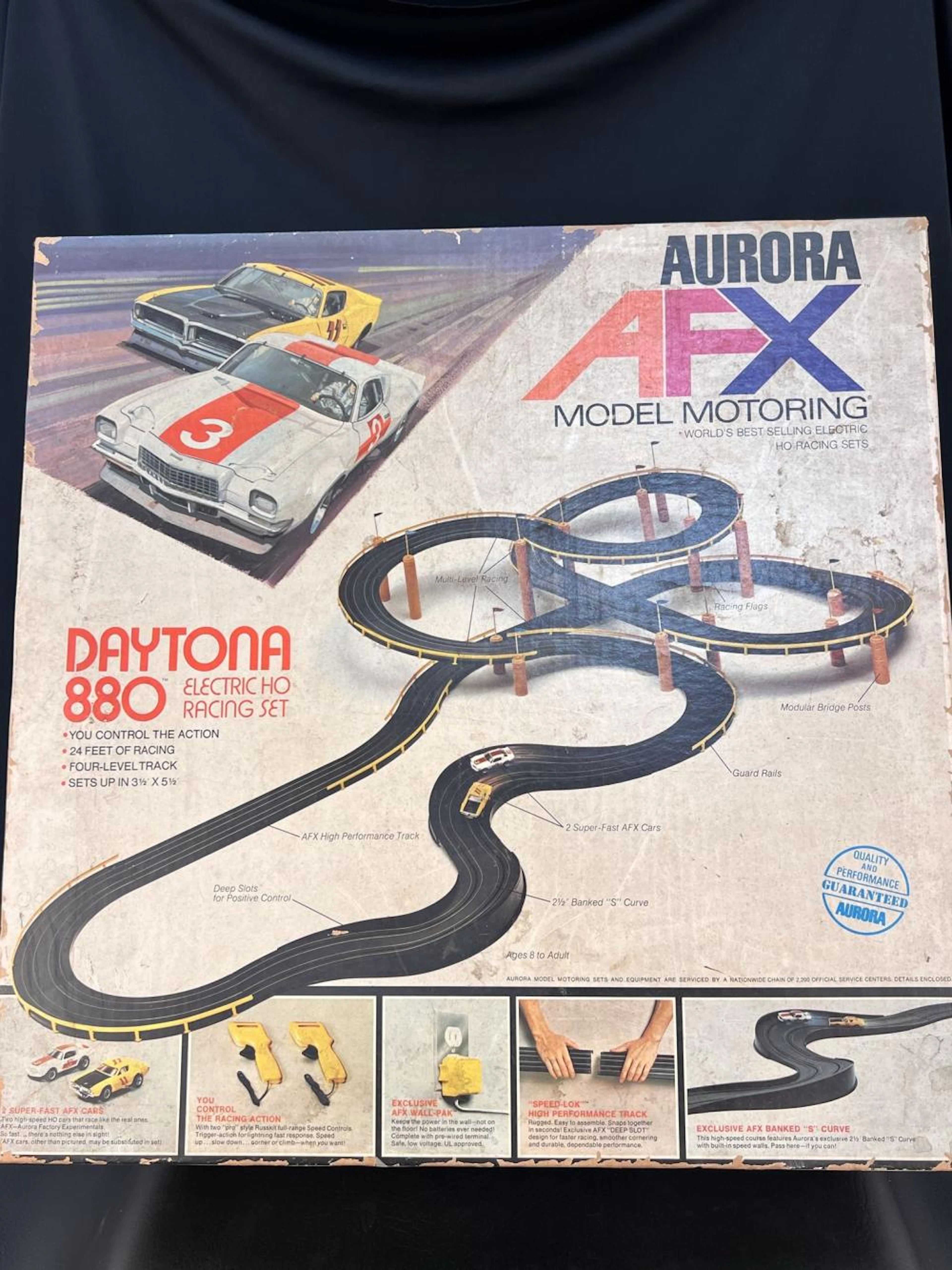 Vintage TRACK from Aurora AFX Model Motoring Daytona 880...