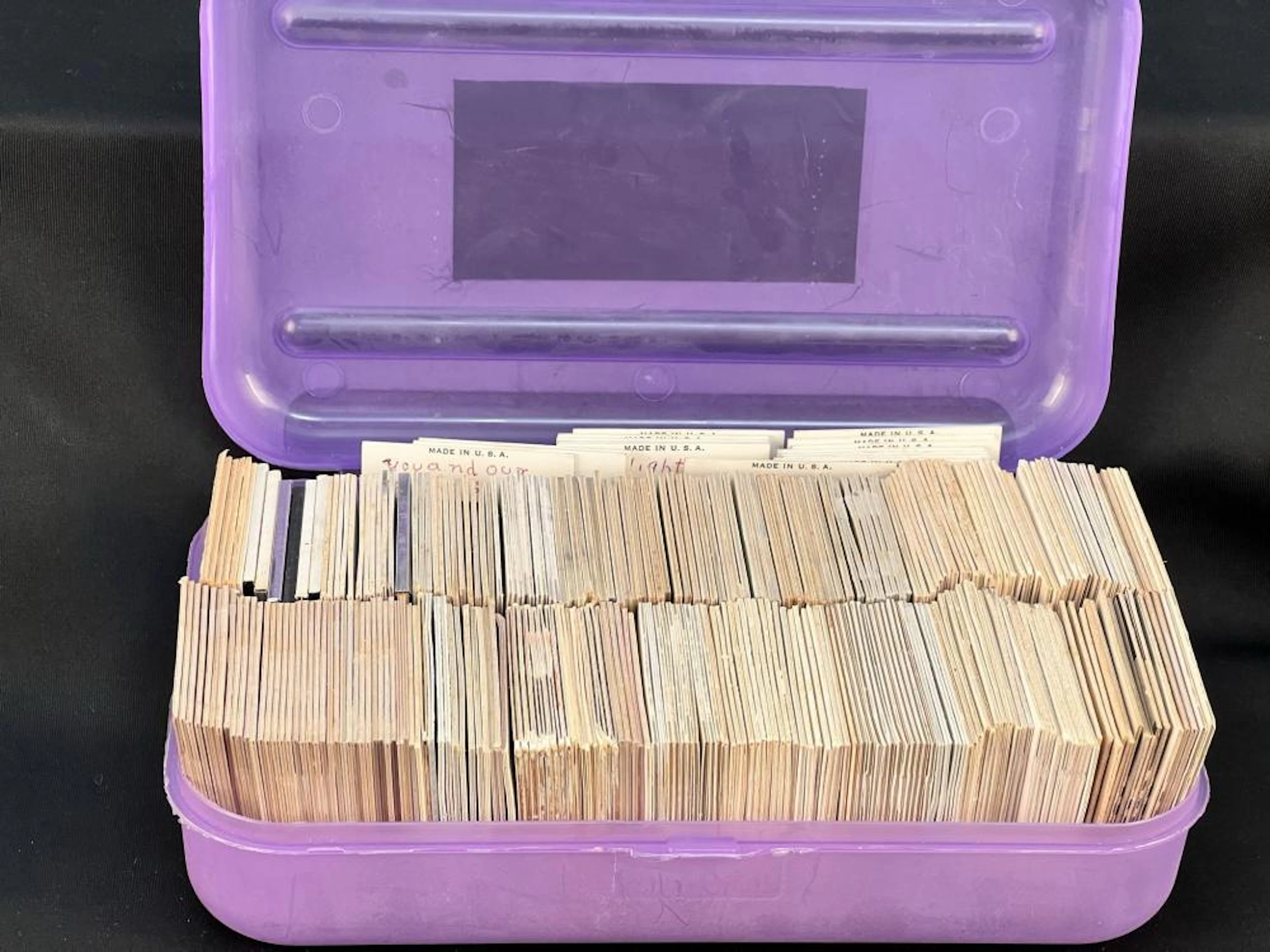 Box Lot of (300+-) Kodak Kodachrome Photo Slides.