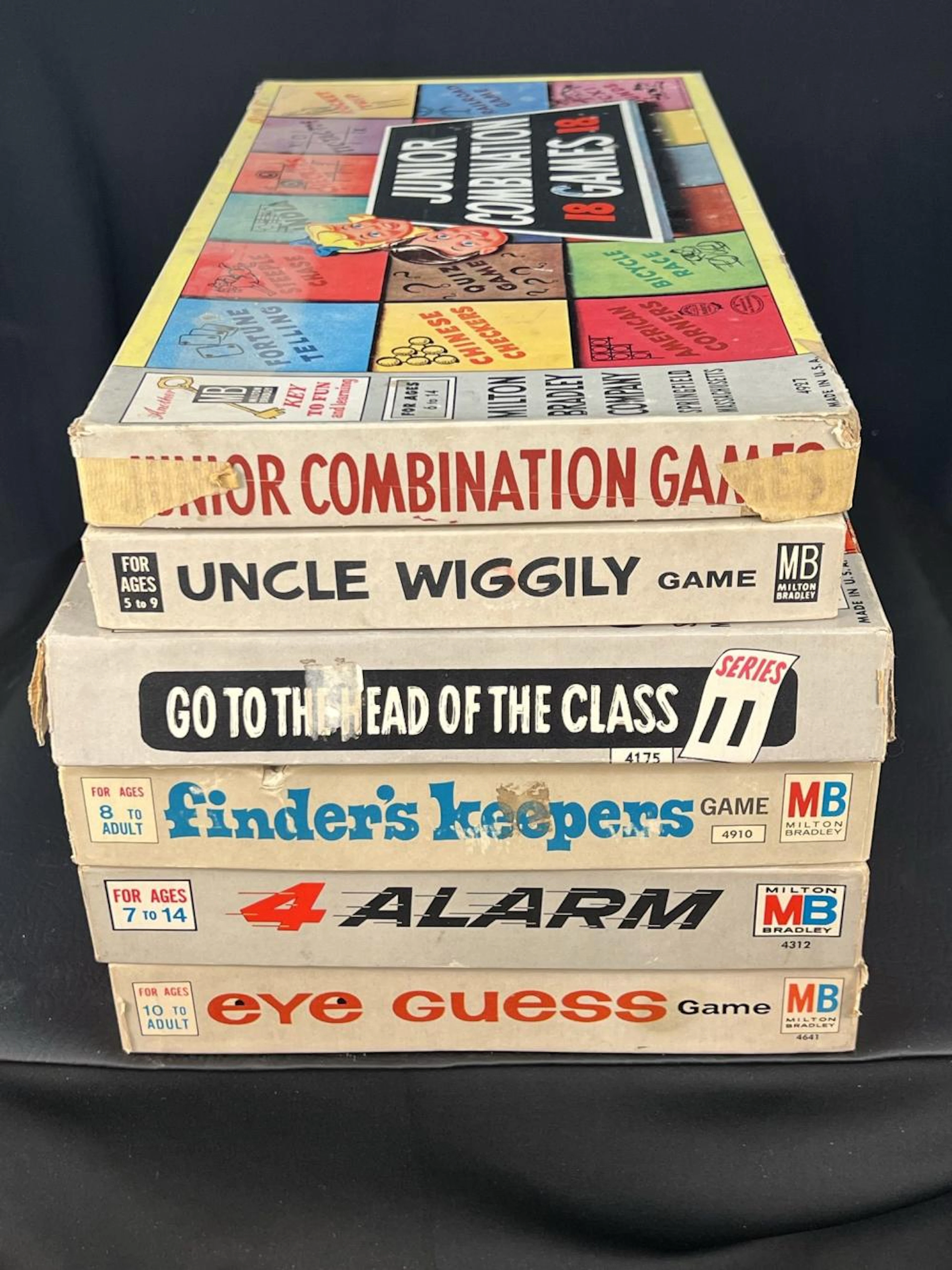 Vintage Milton Bradley Board Games