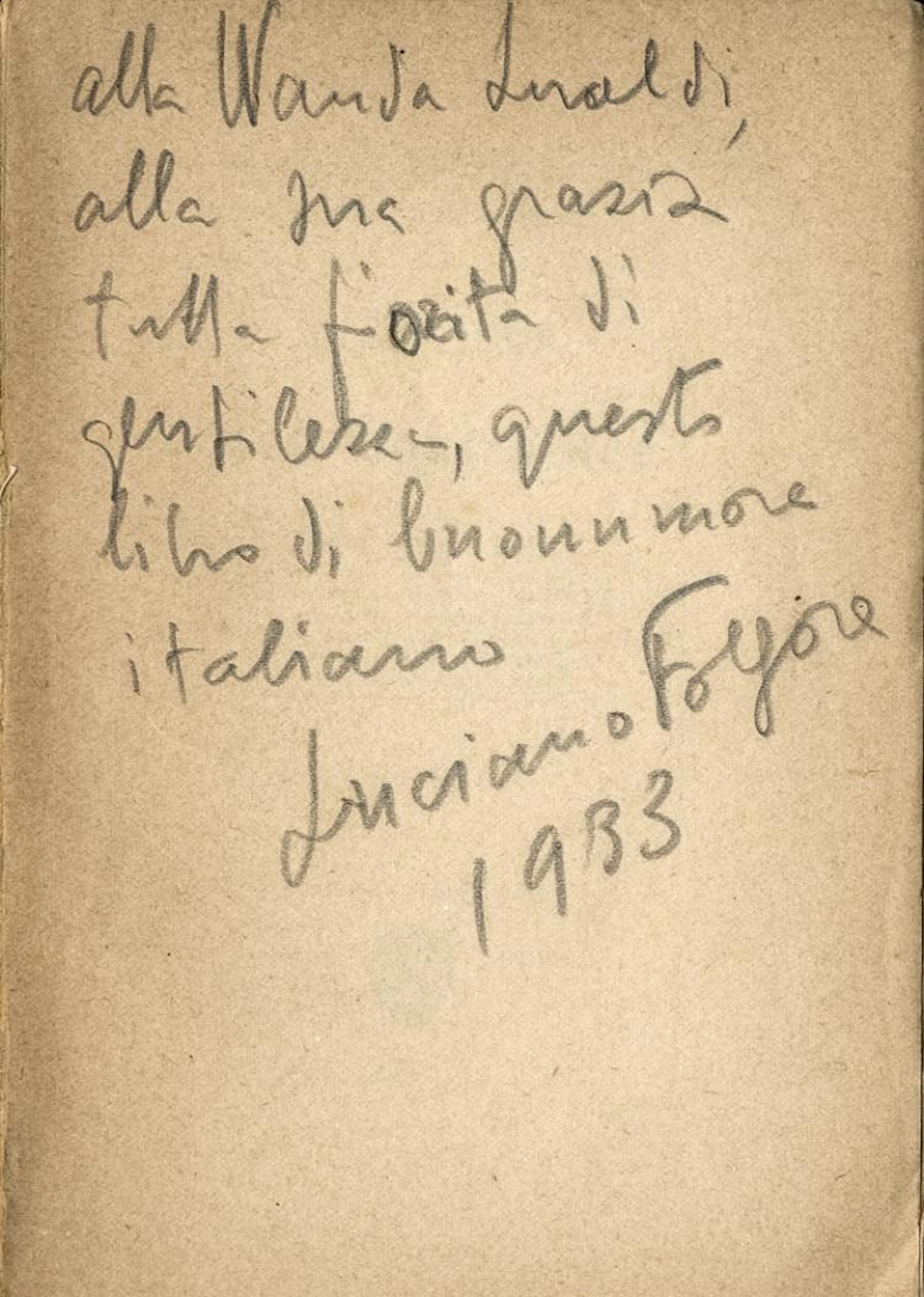 Raccolta di 10 dediche autografe su libri