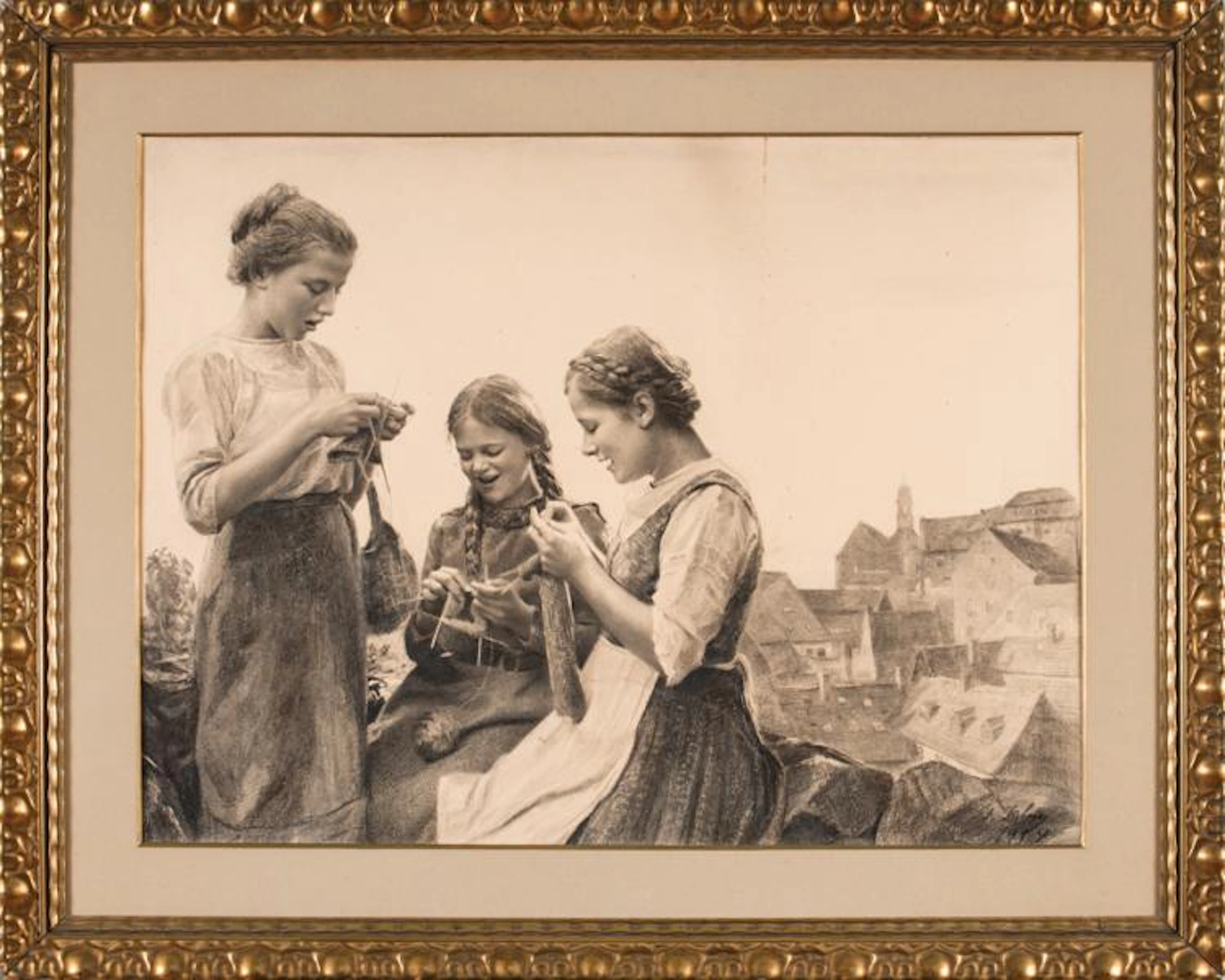 Georg Jahn, Abendlied (Canto della sera). 1914