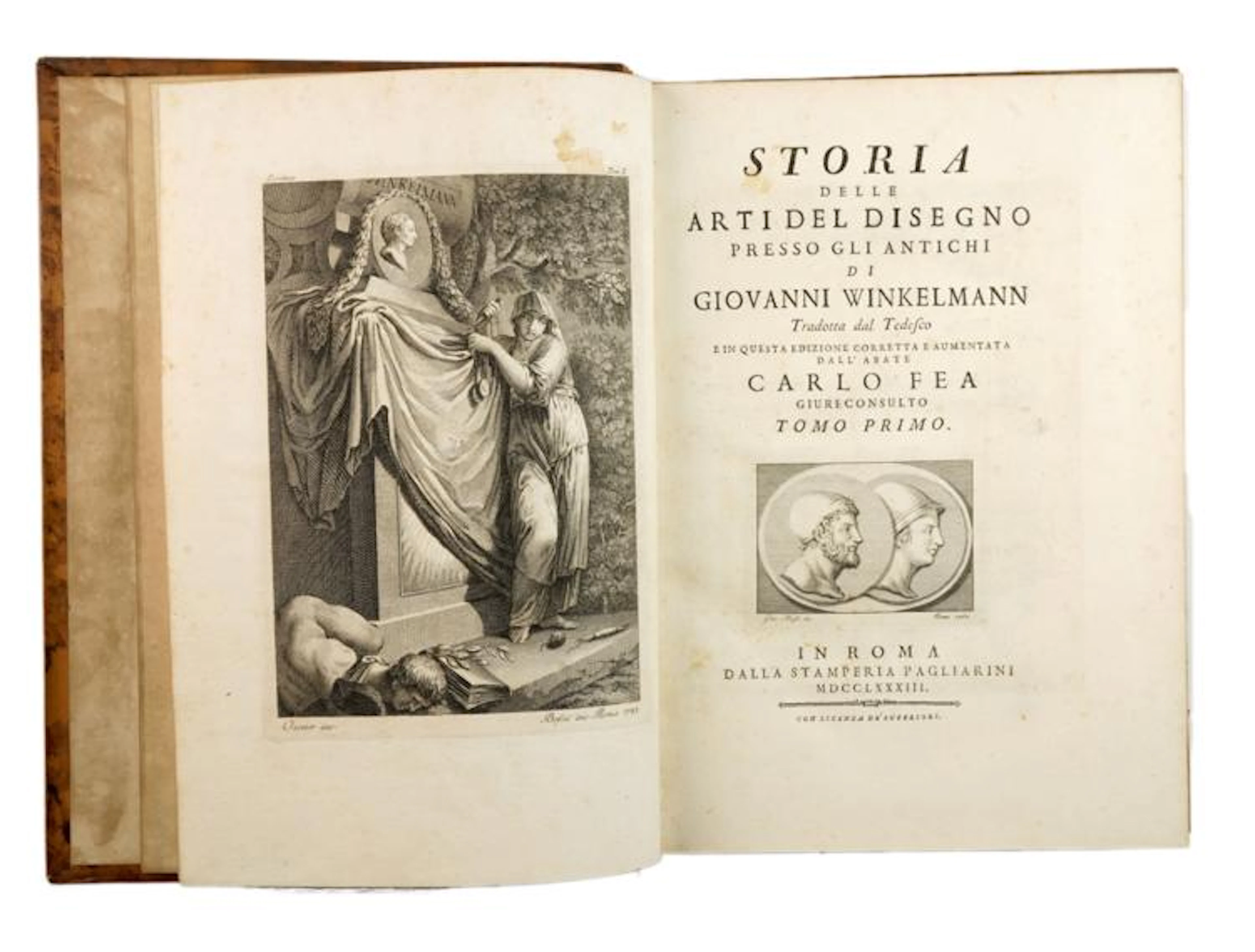 Winckelmann Johann Joachim, Storia delle Arti del disegno pr