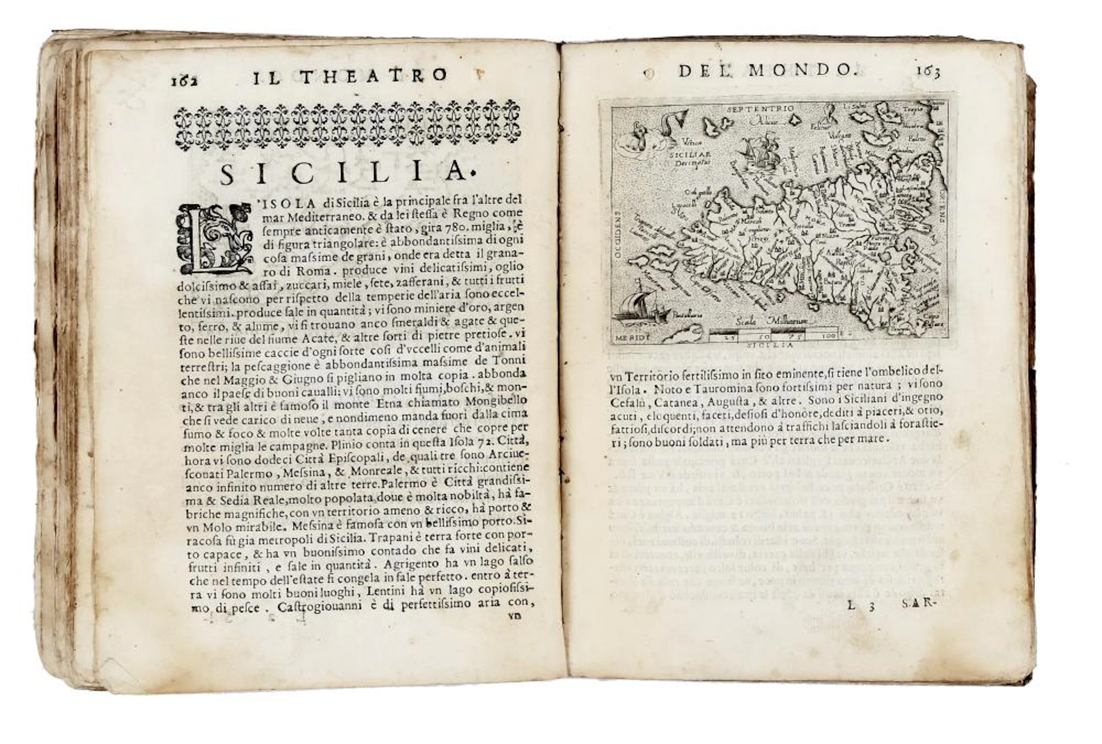 Ortelius Abraham, [Il theatro del mondo [...]. Nel quale dis