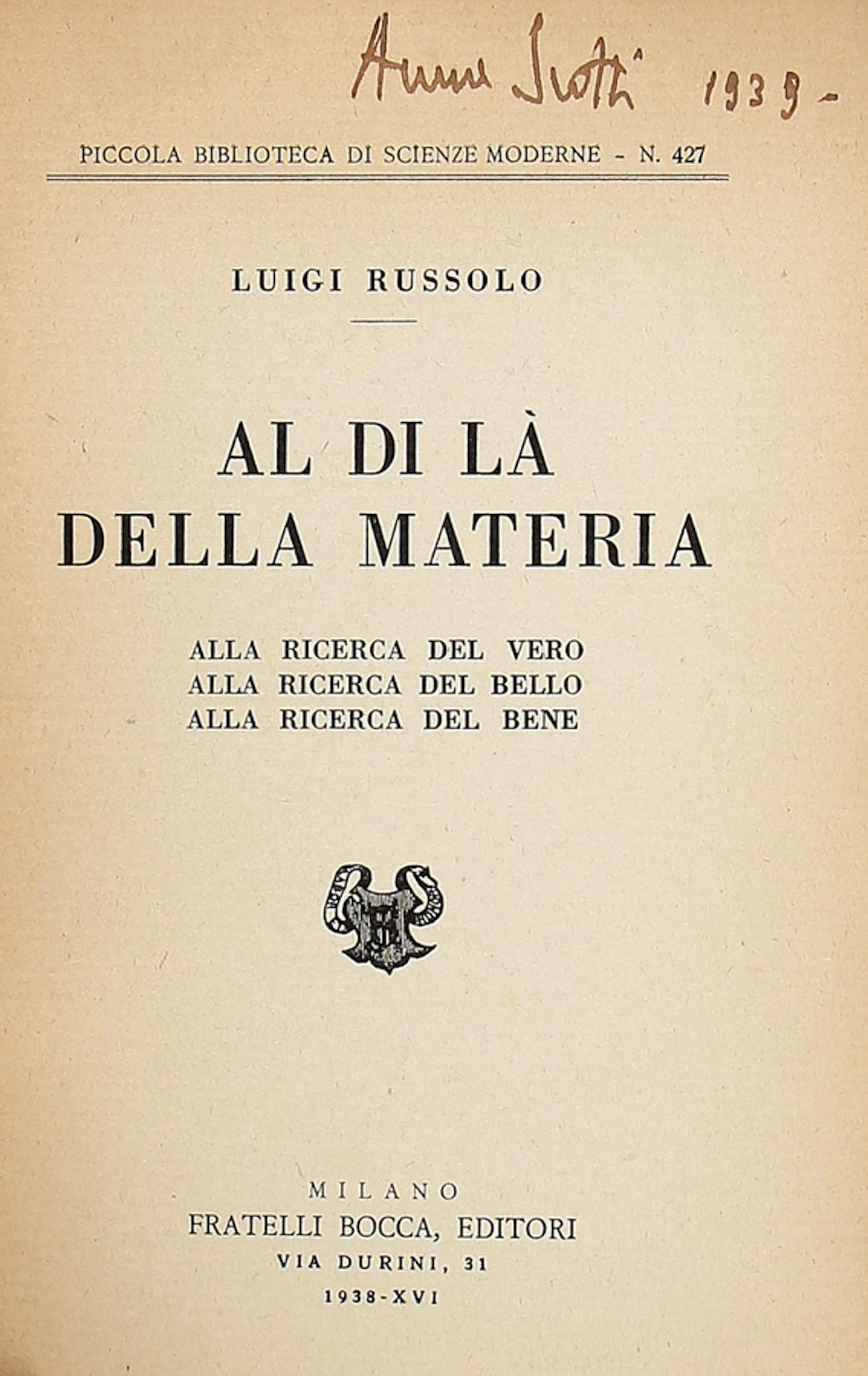 Russolo Luigi