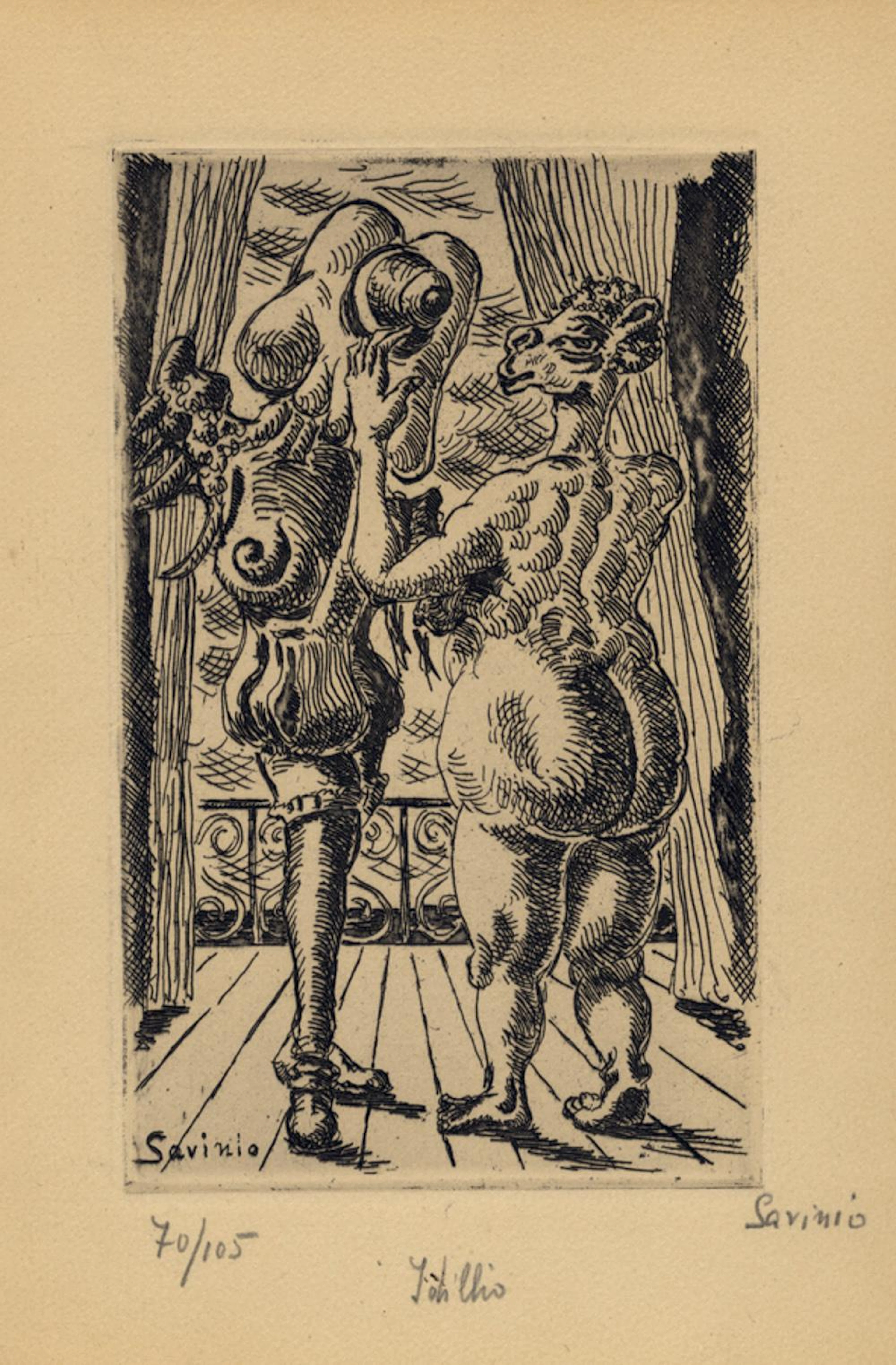 Alberto Savinio, Idillio. 1944.