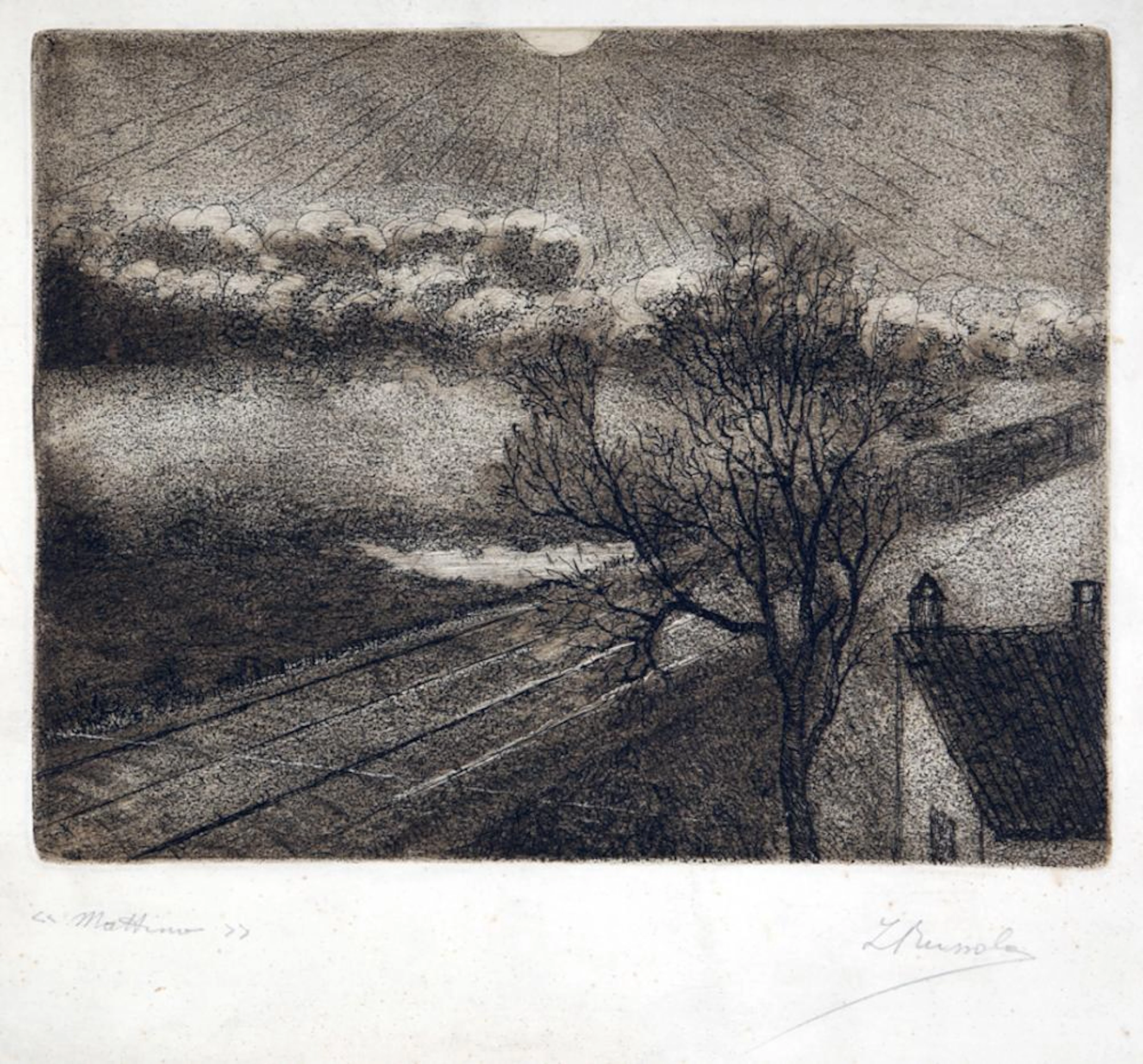 Luigi Russolo, Mattino. 1909-1910.