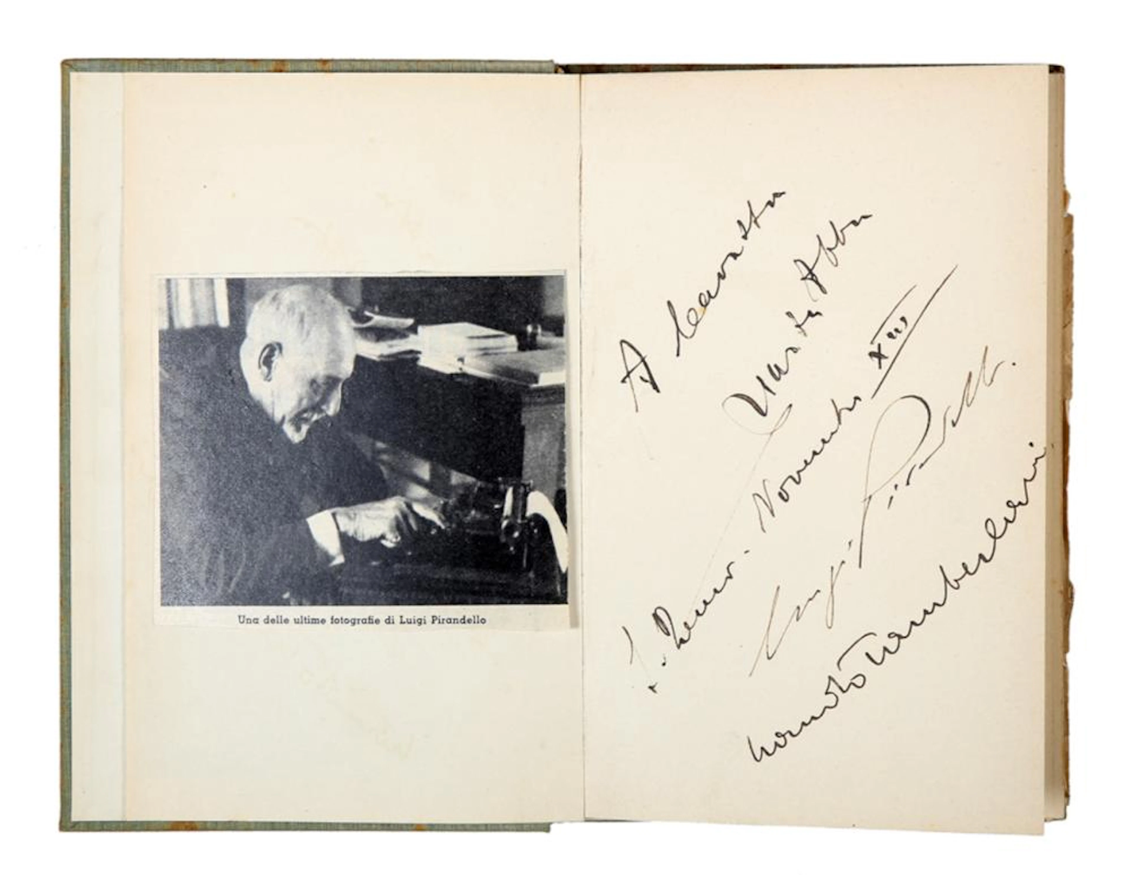Pirandello Luigi, Firme autografe di Luigi Pirandello, Marta