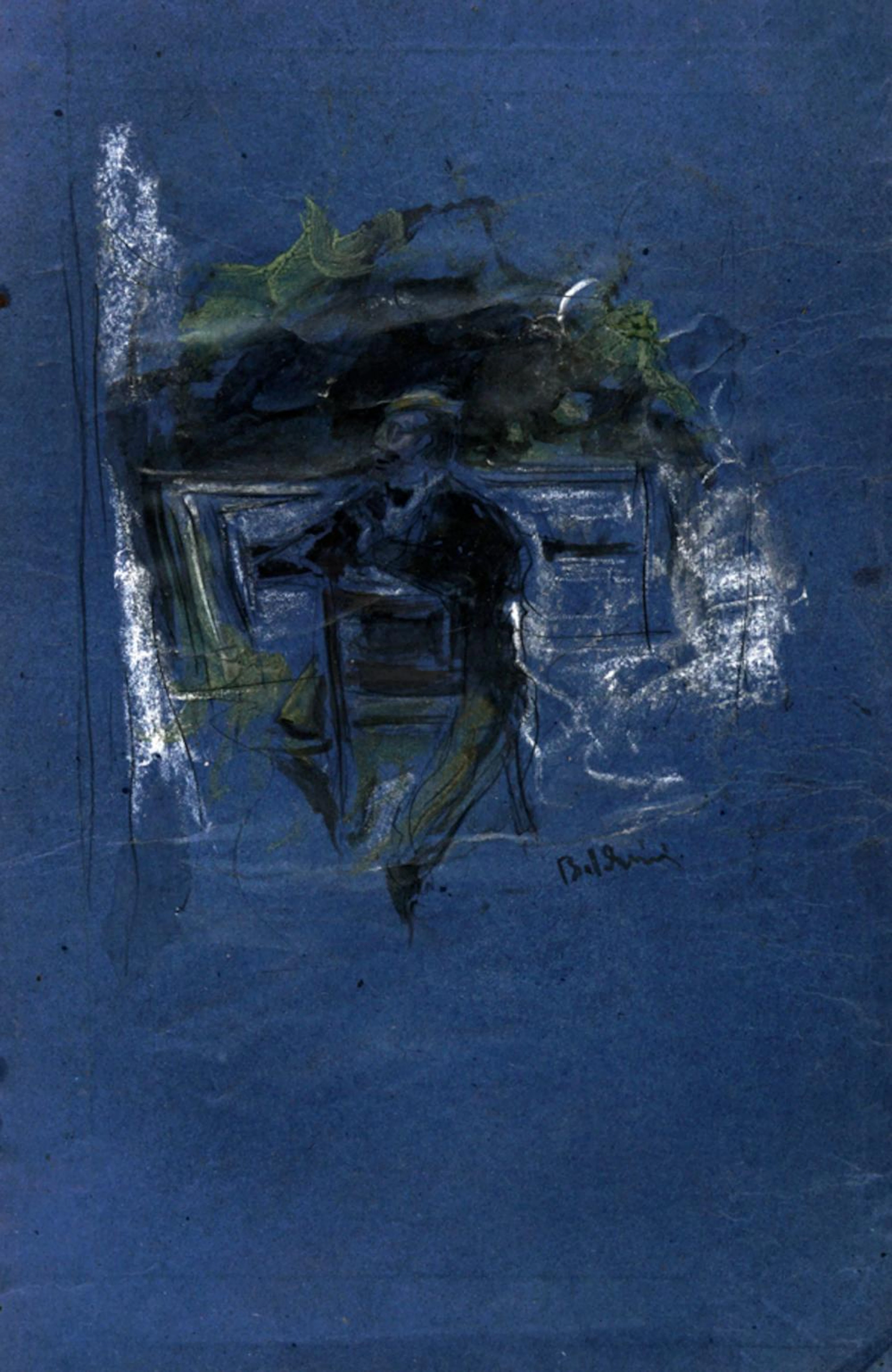 Giovanni Boldini [attribuito a], Ritratto di Telemaco Signorini. 1870 ca.
