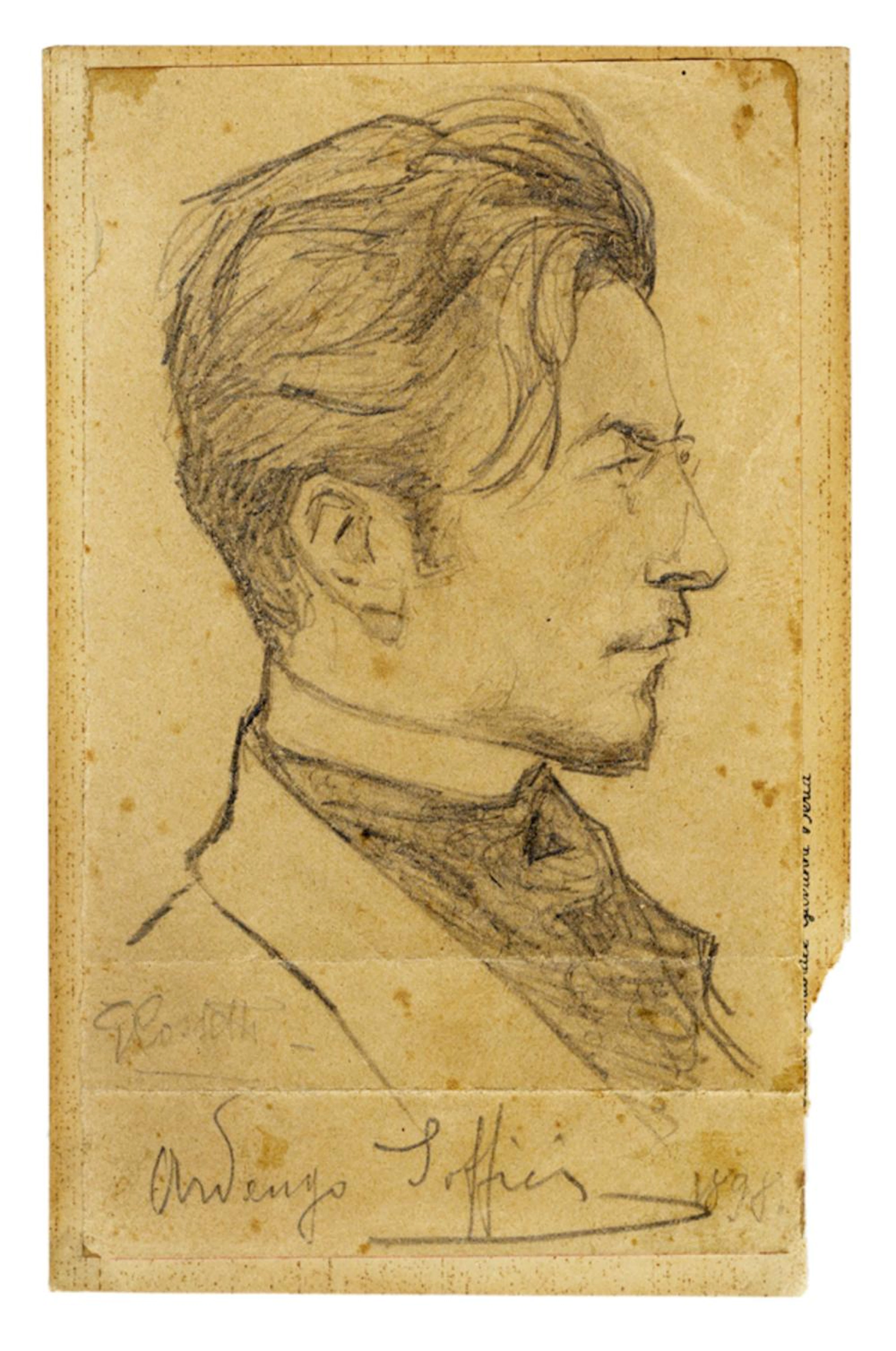 Giovanni Costetti, Ritratto di Ardengo Soffici. 1898.