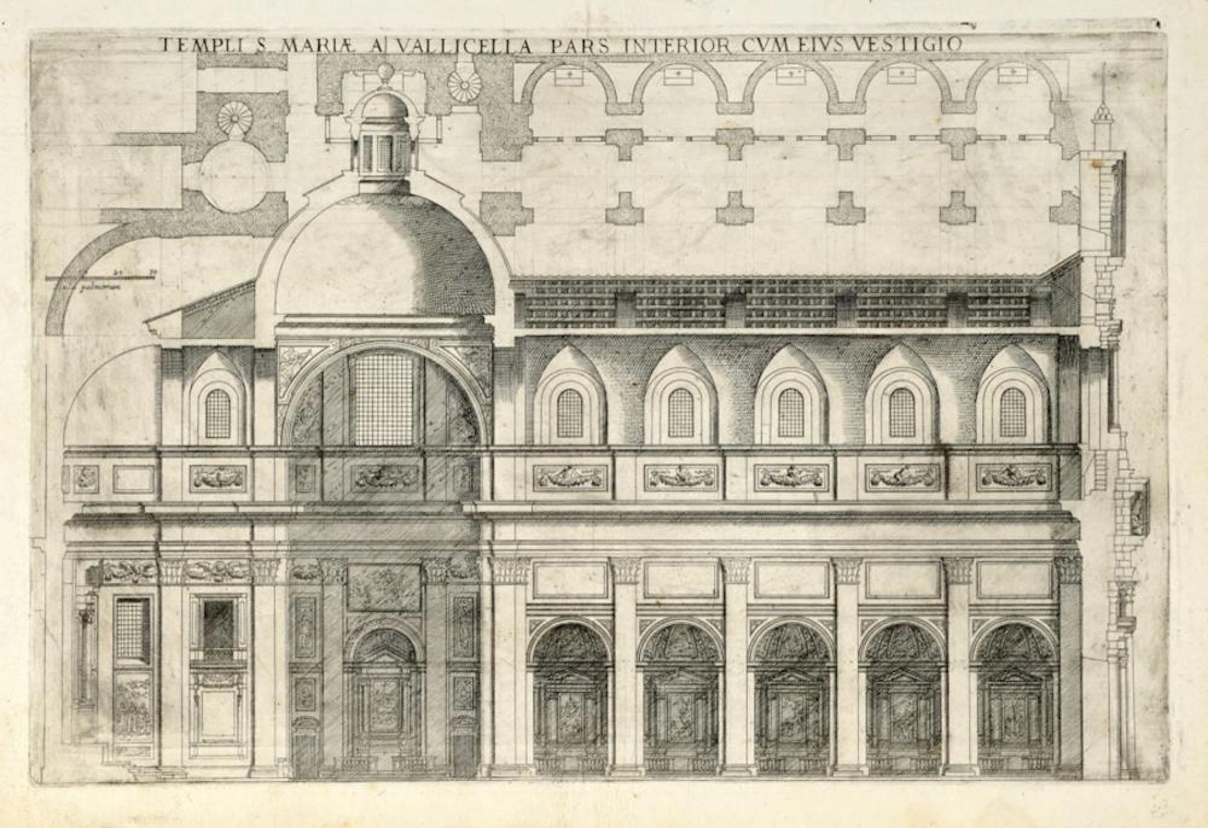 Valerién Regnard, Ventidue tavole da Praecipua urbis Romanae templa. 1641-1642.