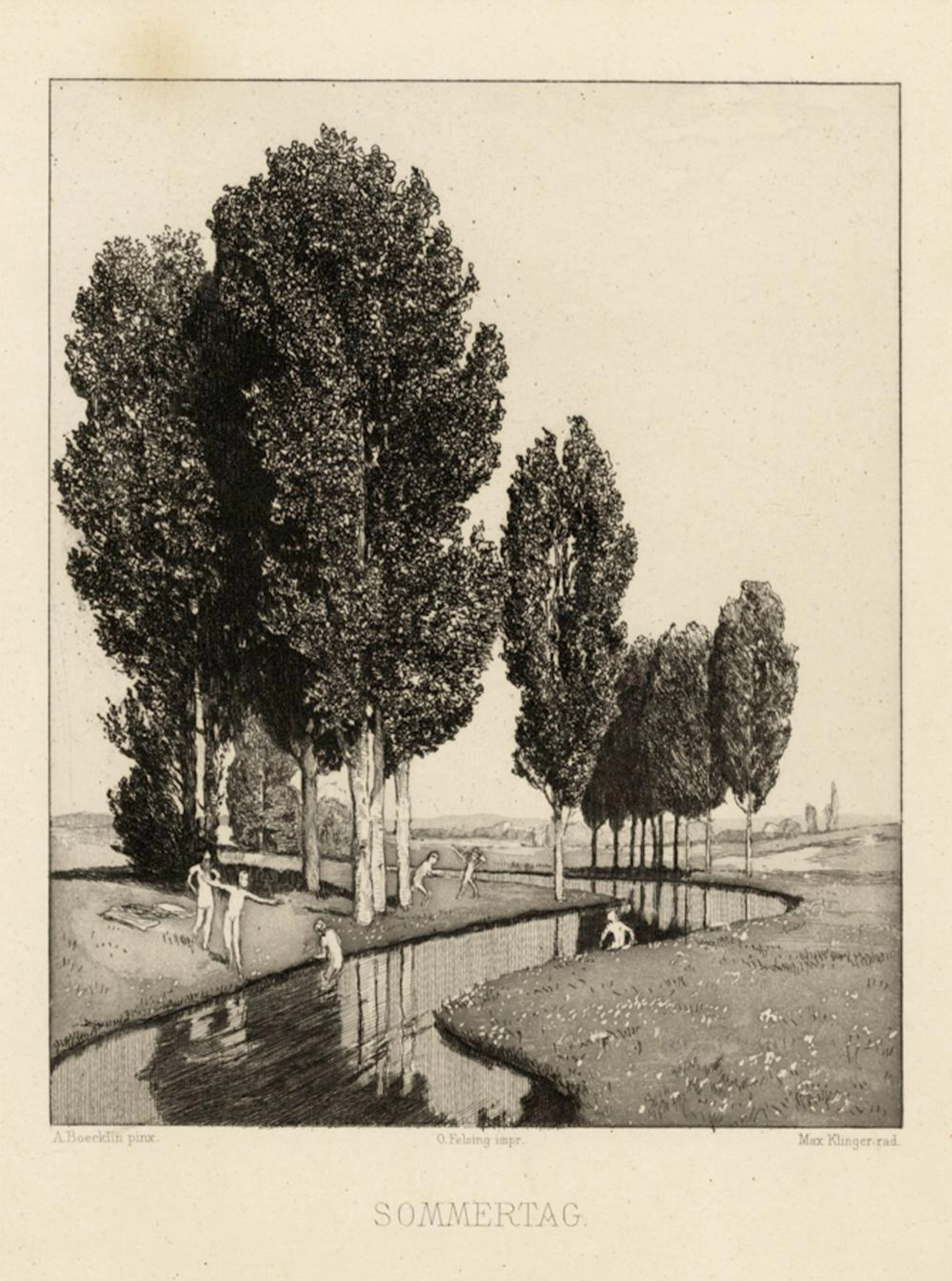 Max Klinger, Sommertag. 1882