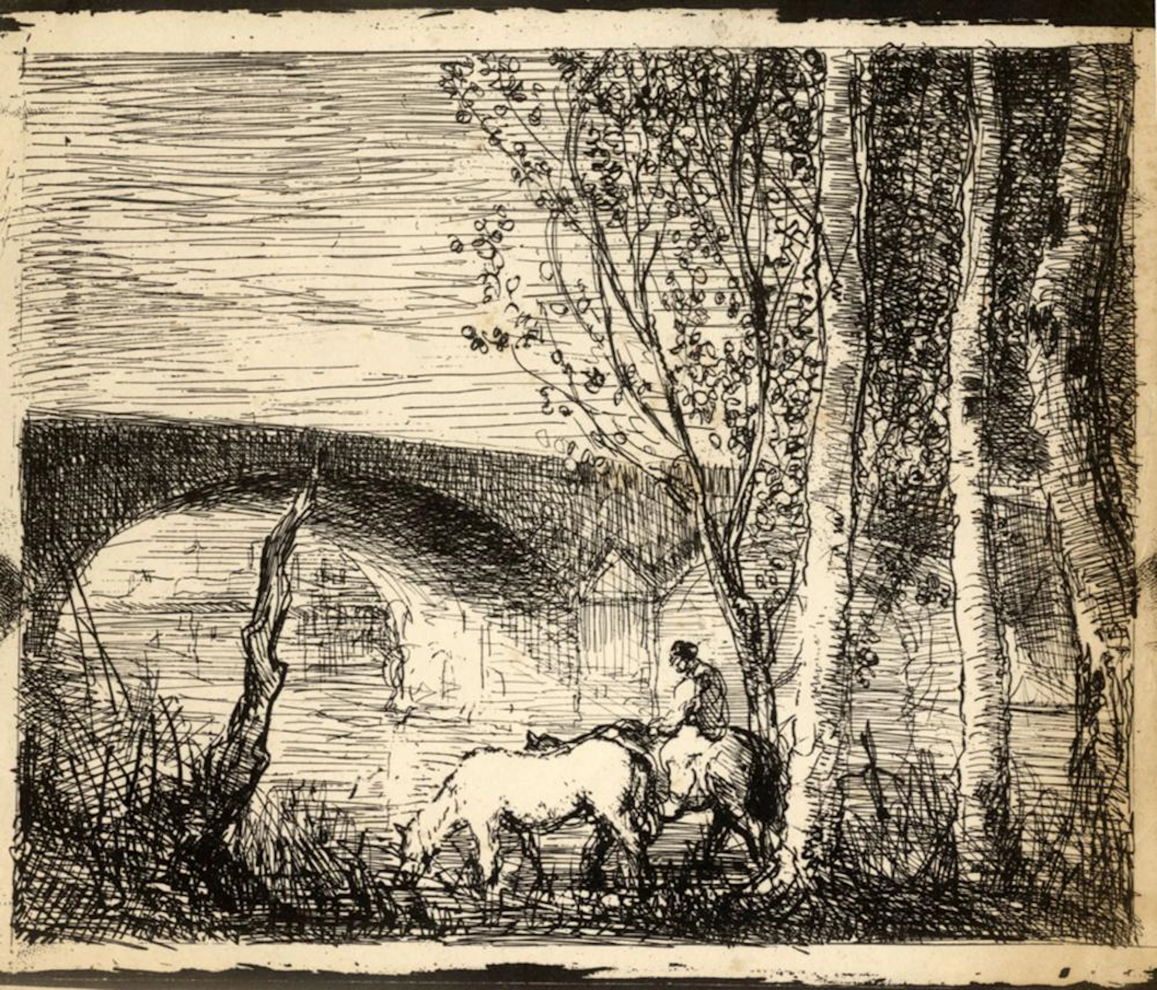 Charles François Daubigny, Le pont. 1921