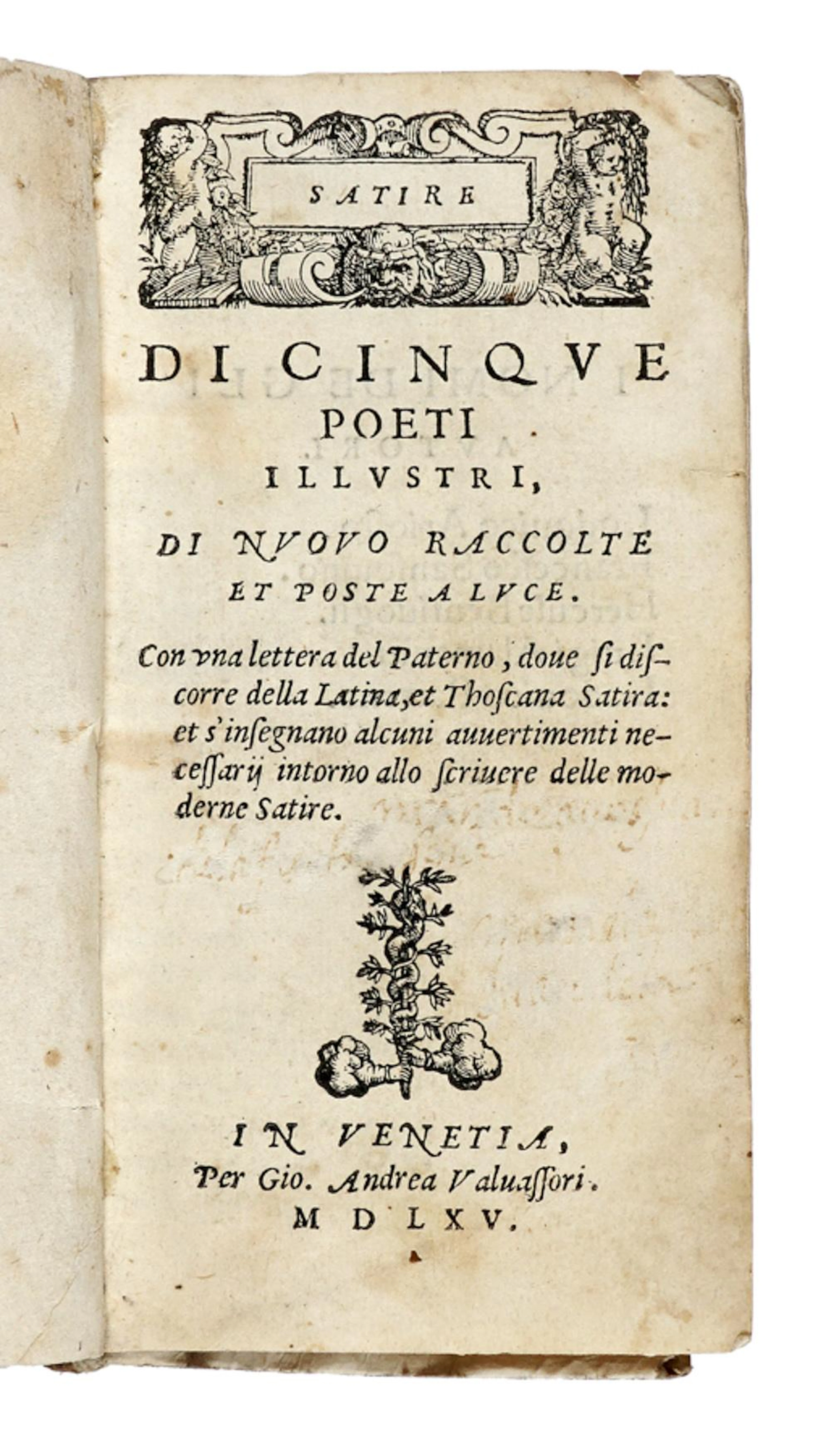 Lotto di 4 opere scomplete del XVI secolo.