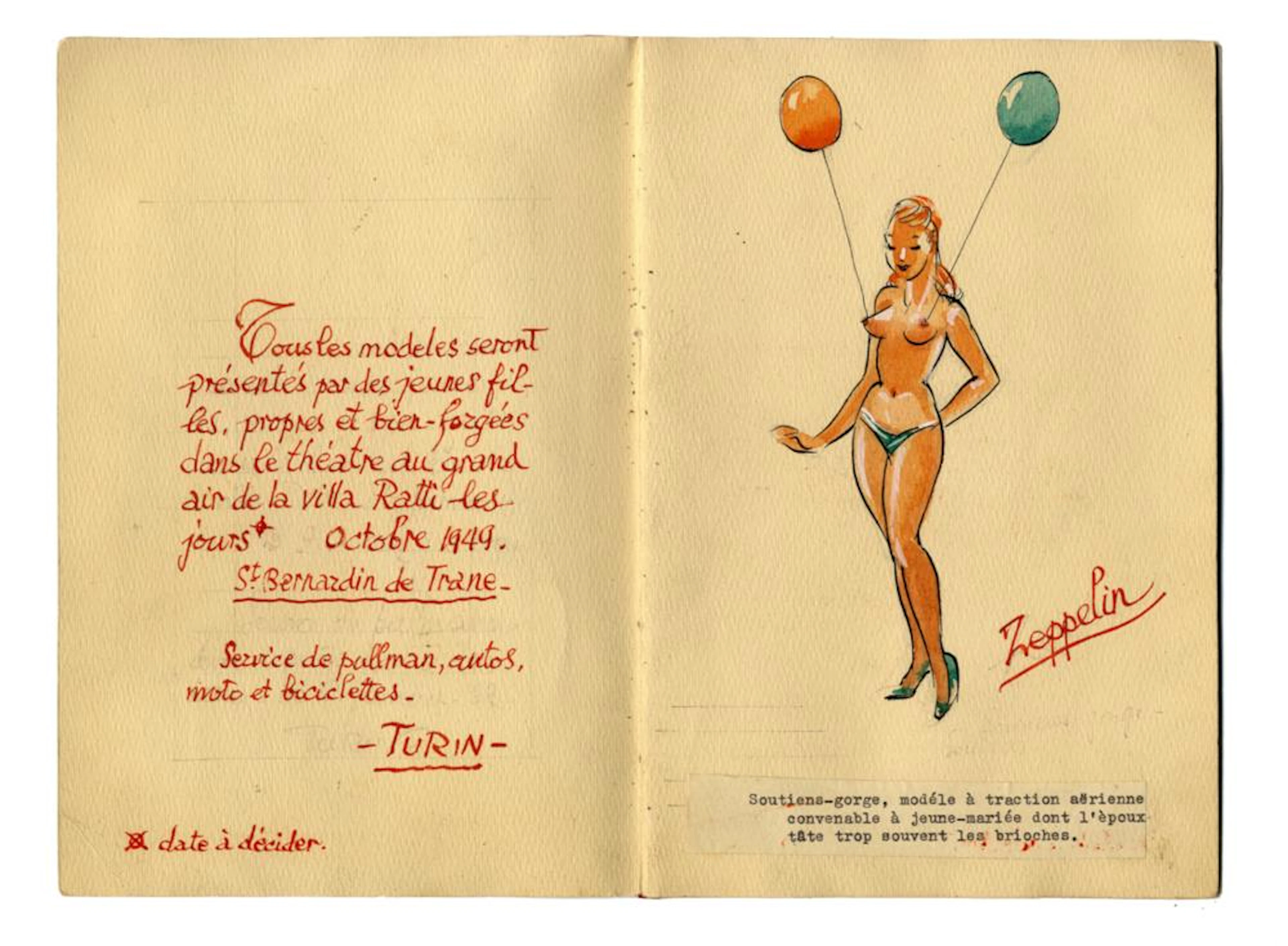 Golia [pseud. di Eugenio Colmo], La nouvelle mode. 1949-50.