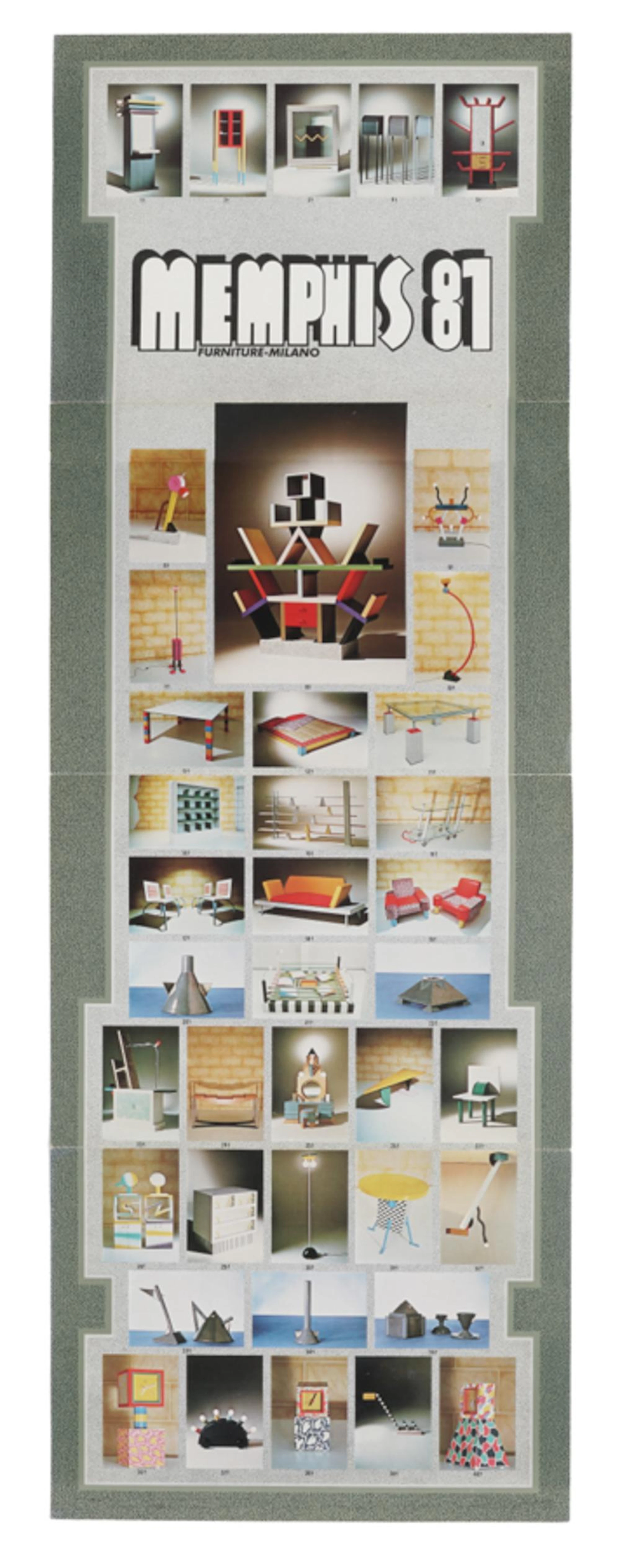Memphis Furniture Milano. 1981.