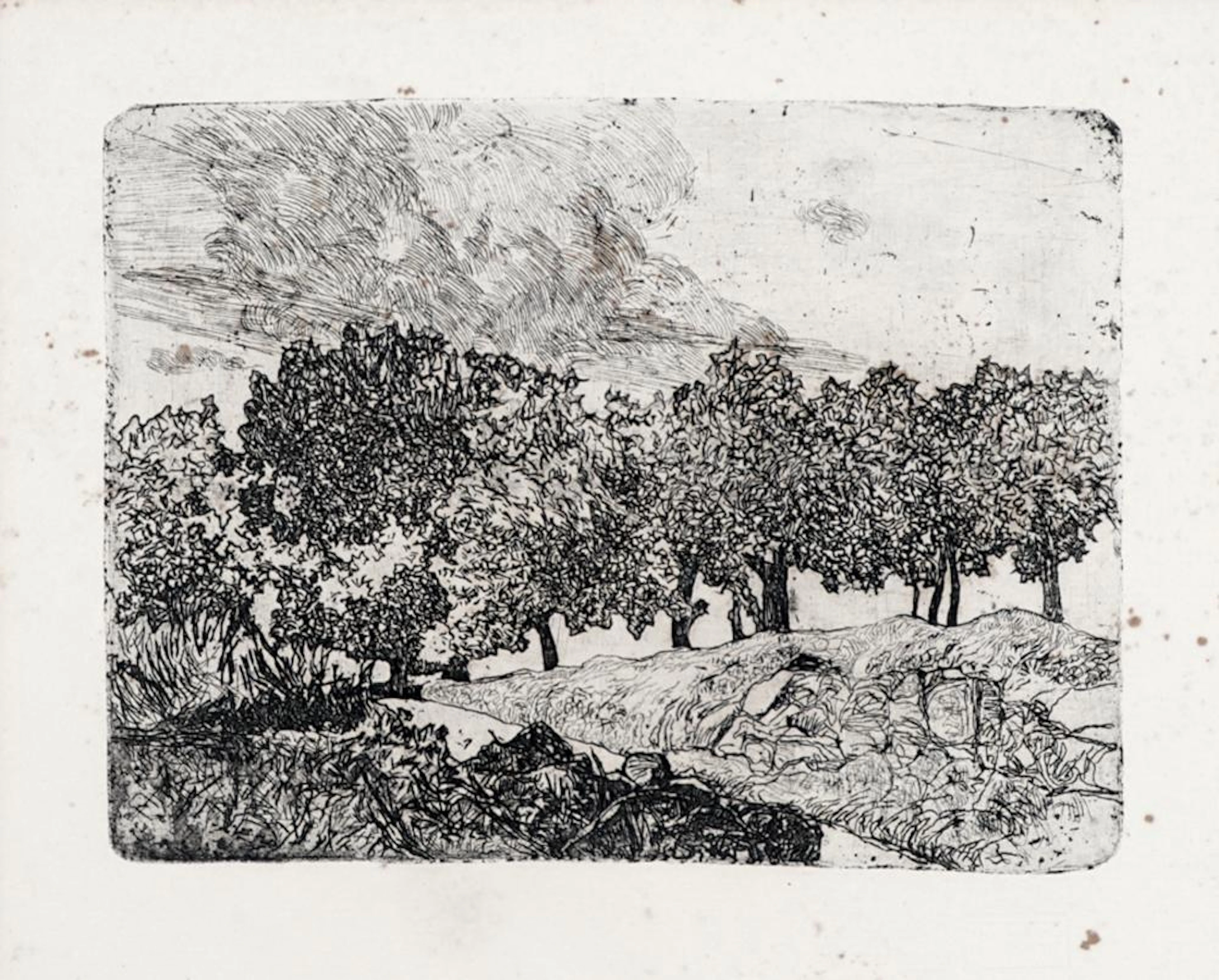 Giovanni Fattori, Lotto composto di 2 incisioni. 1925.