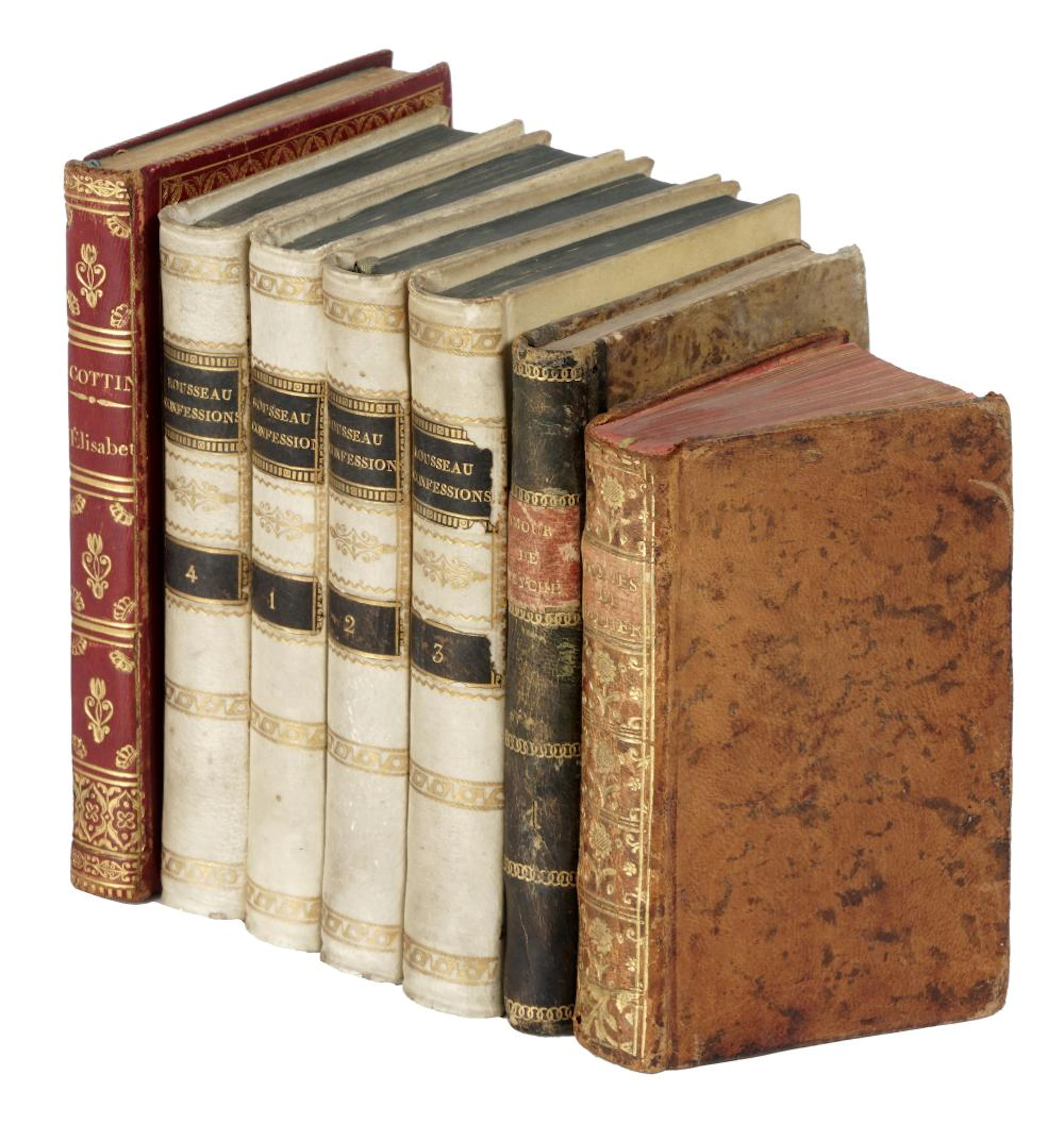 Raccolta di 36 opere in francese. XIX-XX secolo.