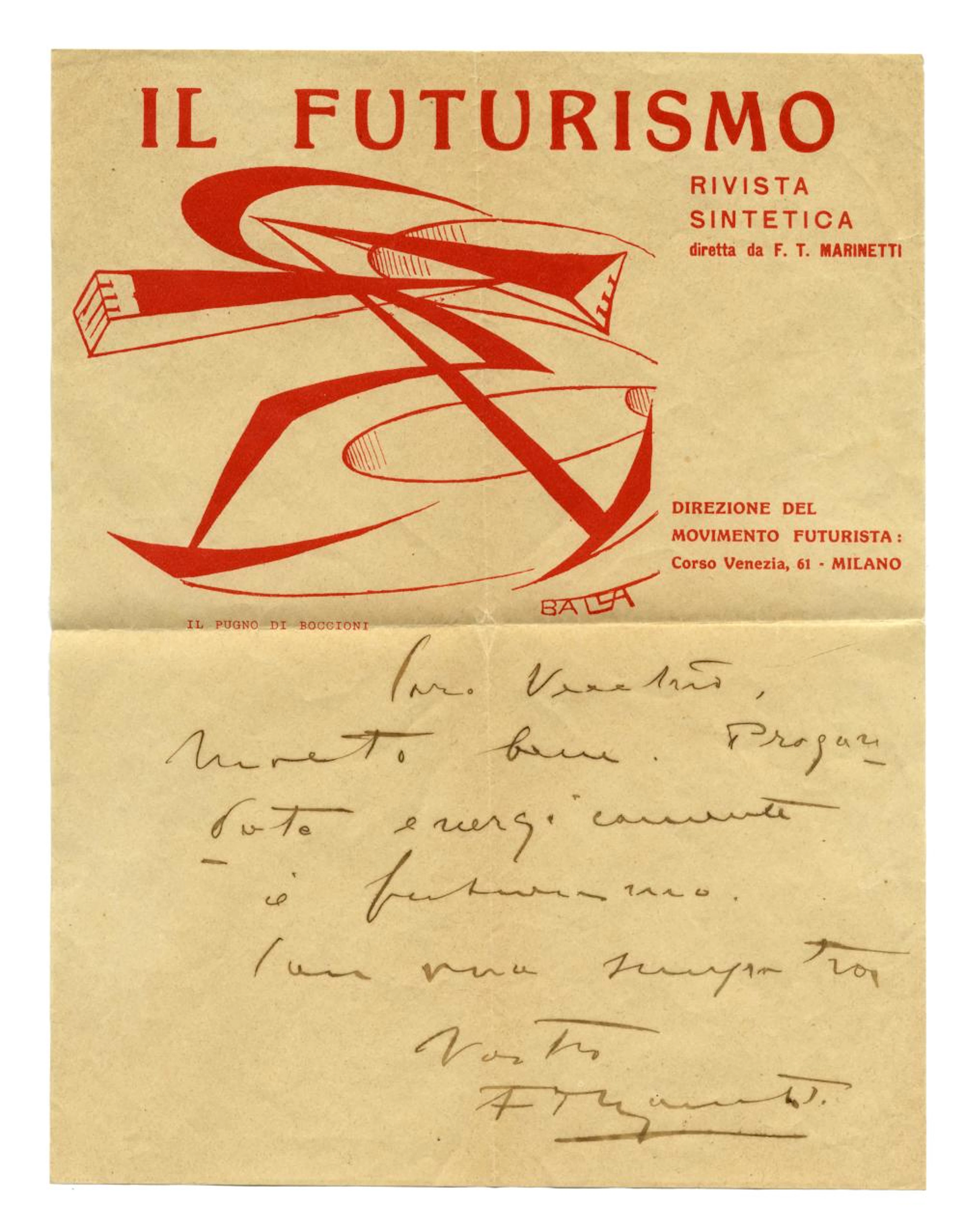 Marinetti Filippo Tommaso